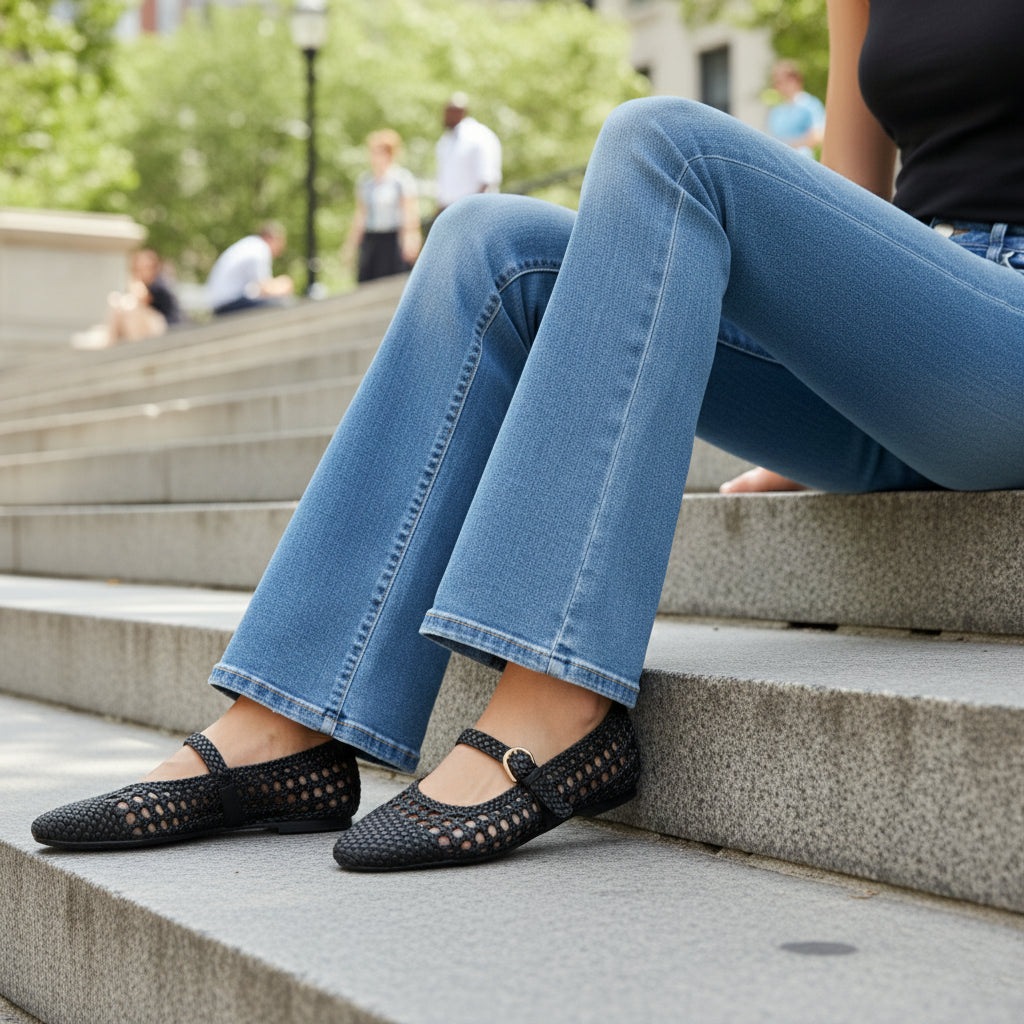 Windsor Woven Mary Jane