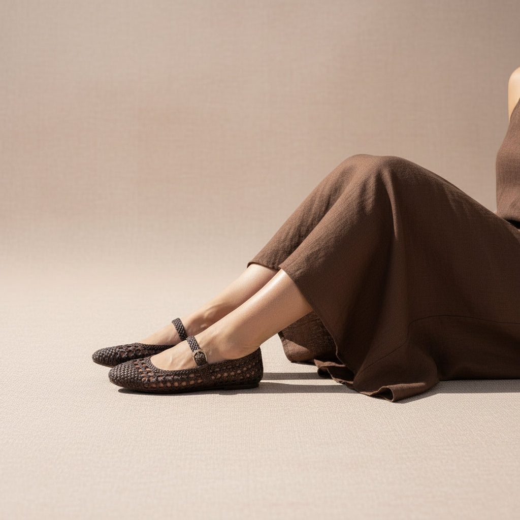 Windsor Woven Mary Jane