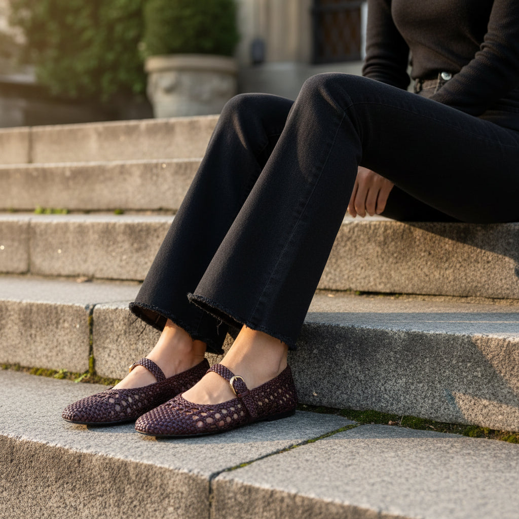 Windsor Woven Mary Jane