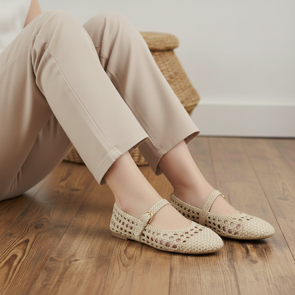 Windsor Woven Mary Jane