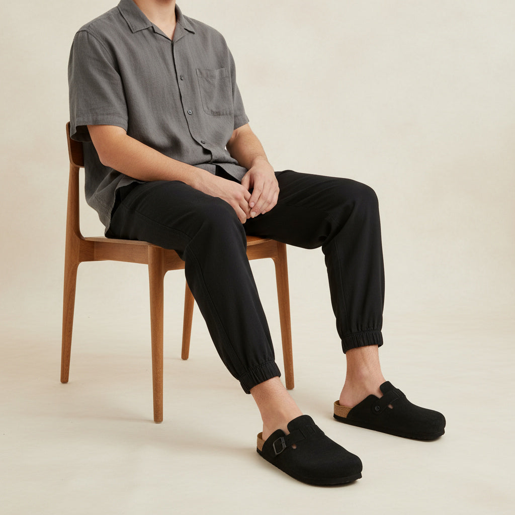 Haze Men's Leather Clog
