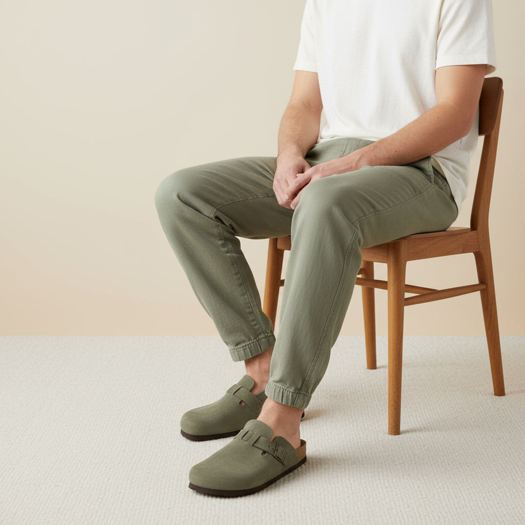 Haze Men's Leather Clog