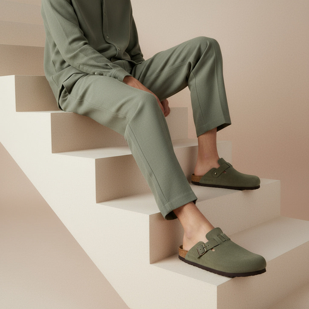 Haze Men's Leather Clog