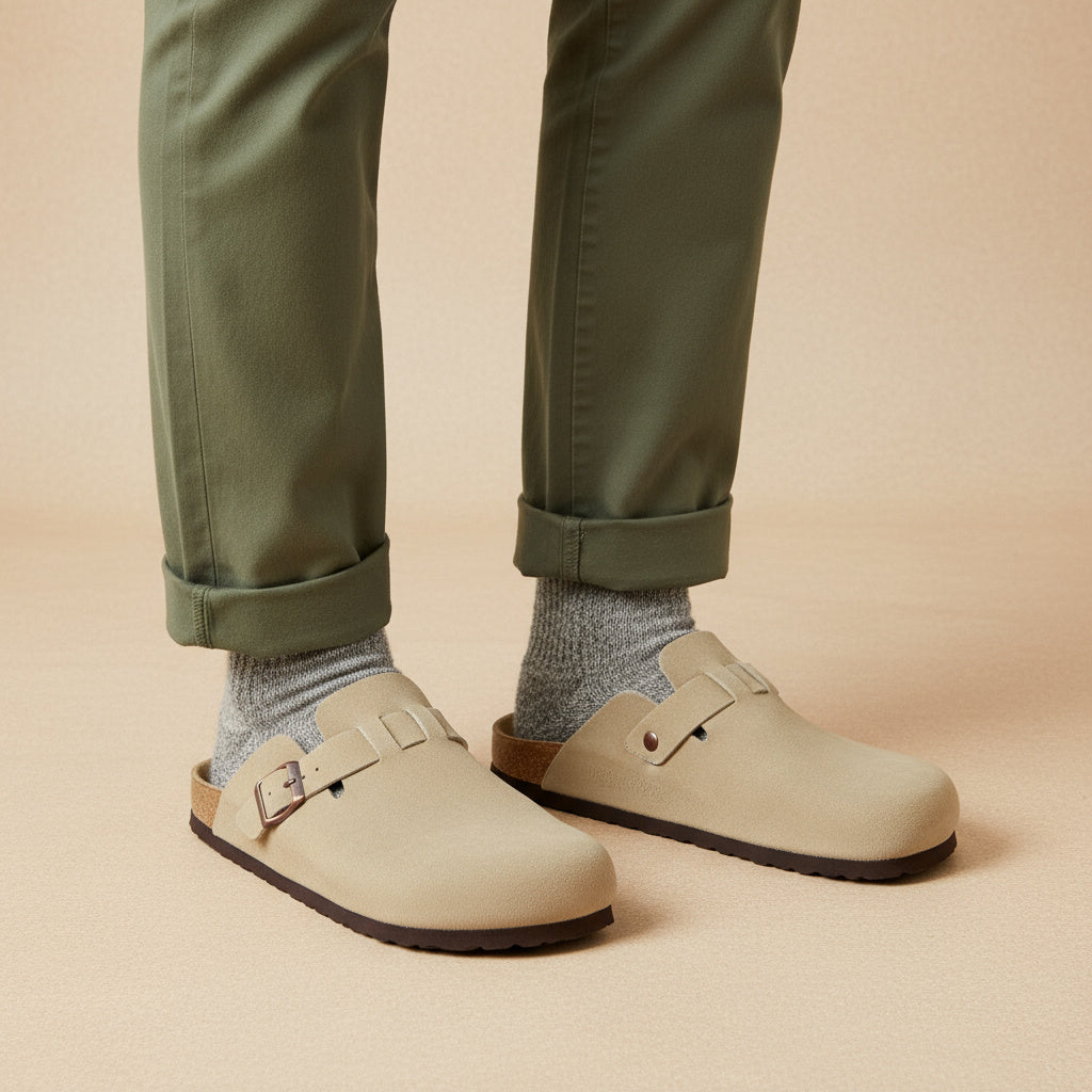 Haze Men's Leather Clog