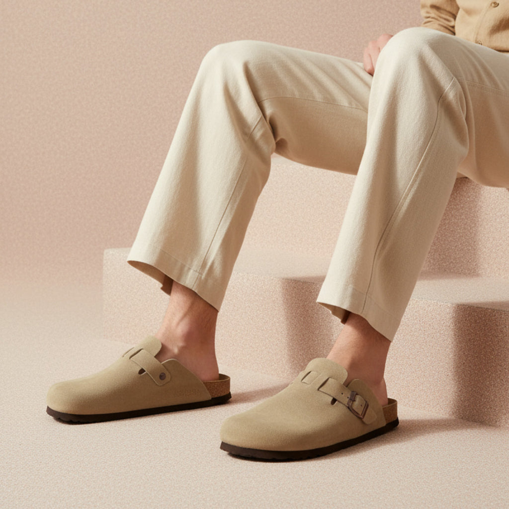Haze Men's Leather Clog