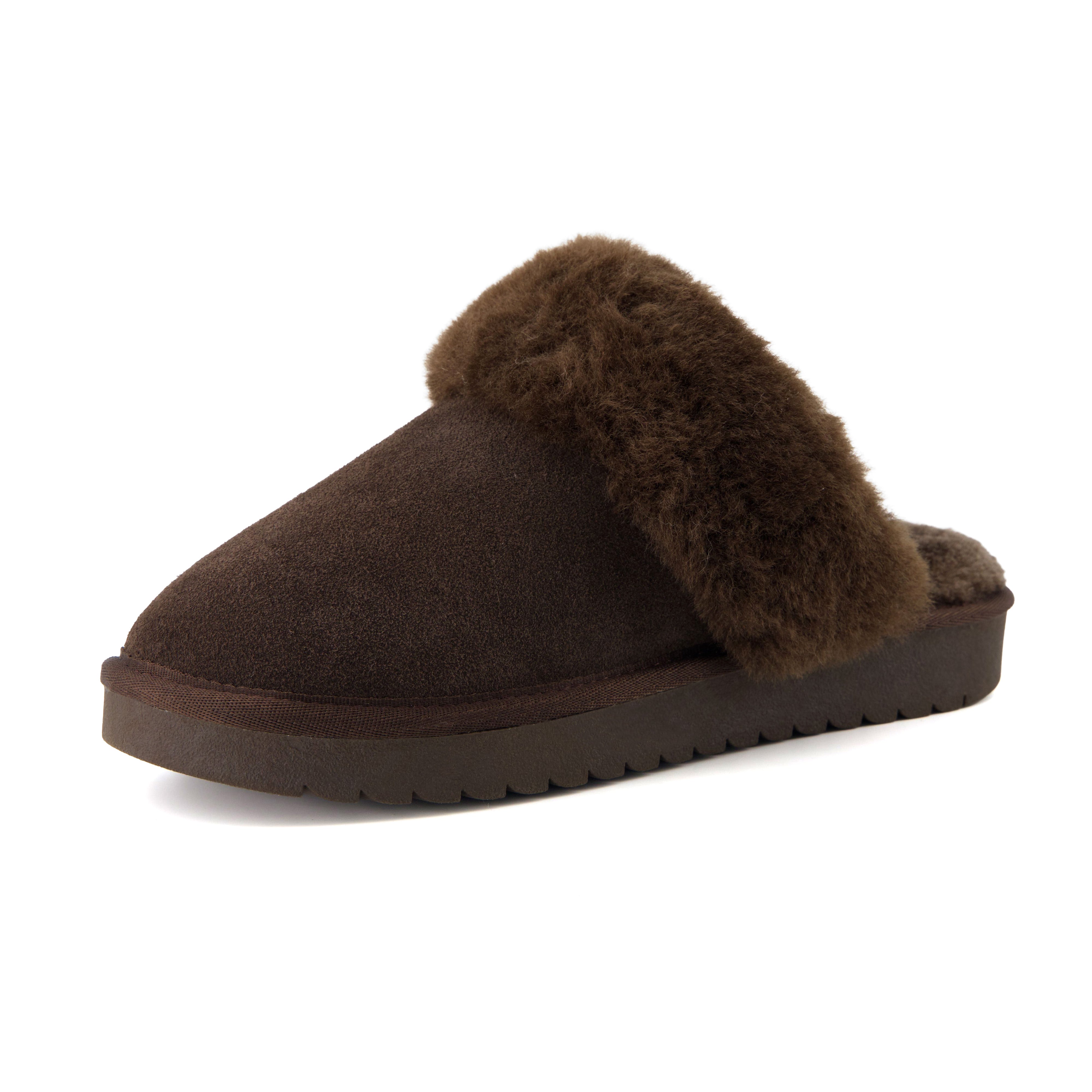Hush Suede Slippers Espresso