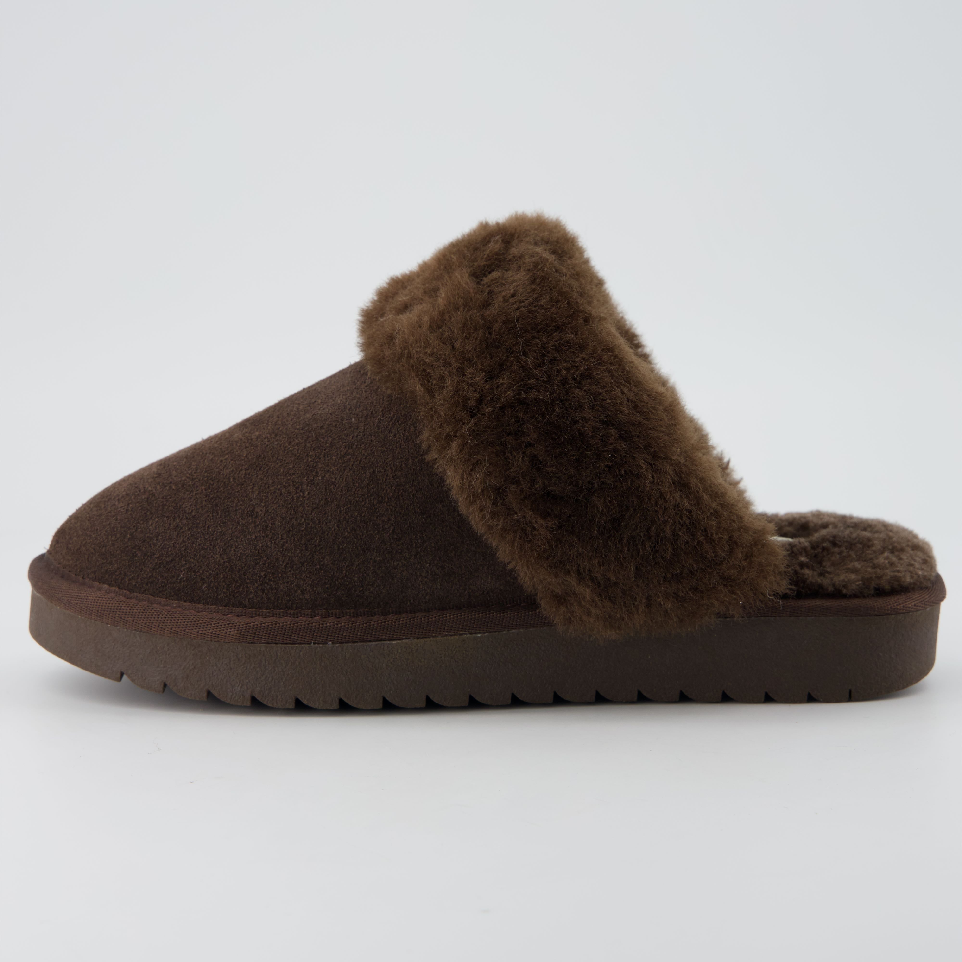 Hush Suede Slippers Espresso