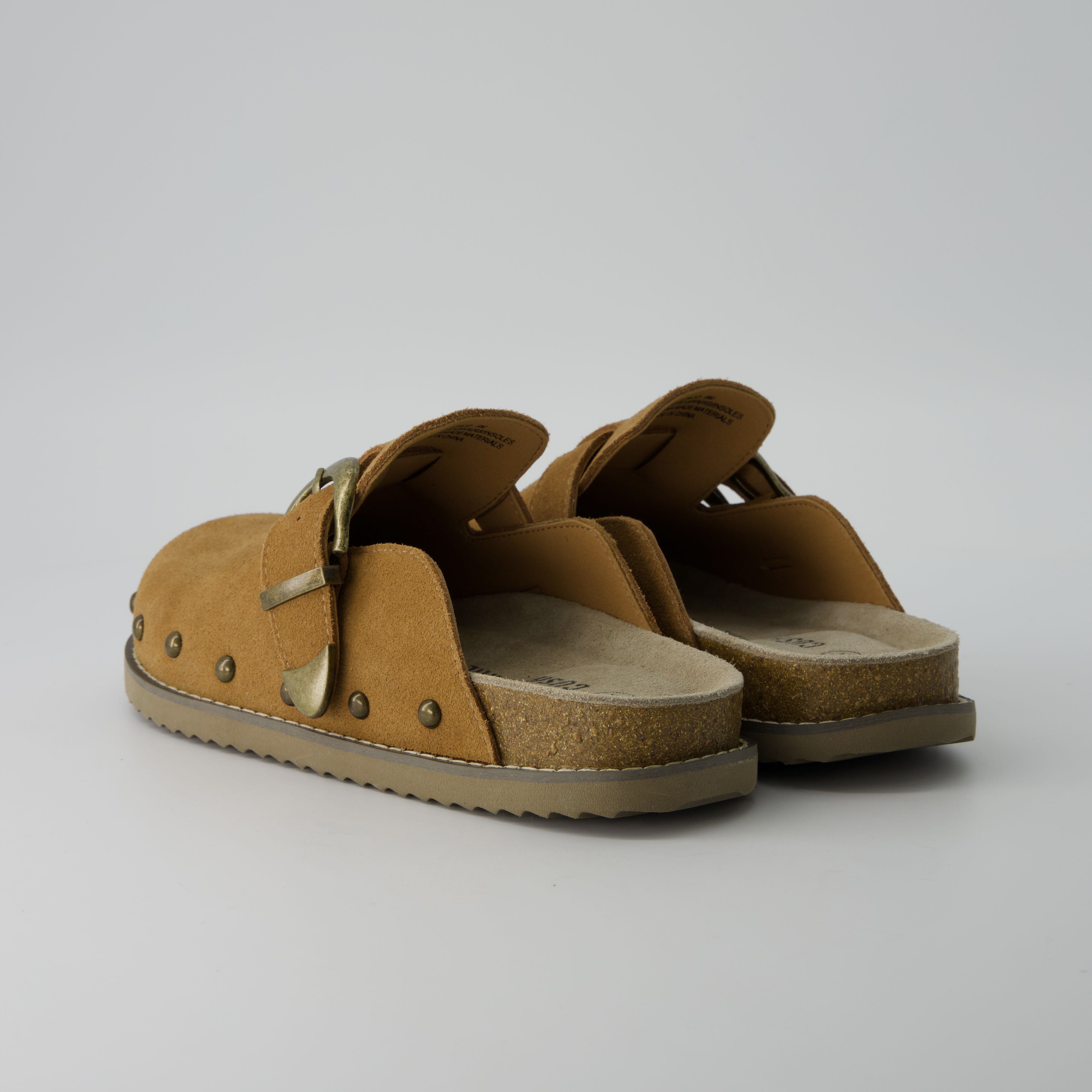 Bronco Suede Clogs