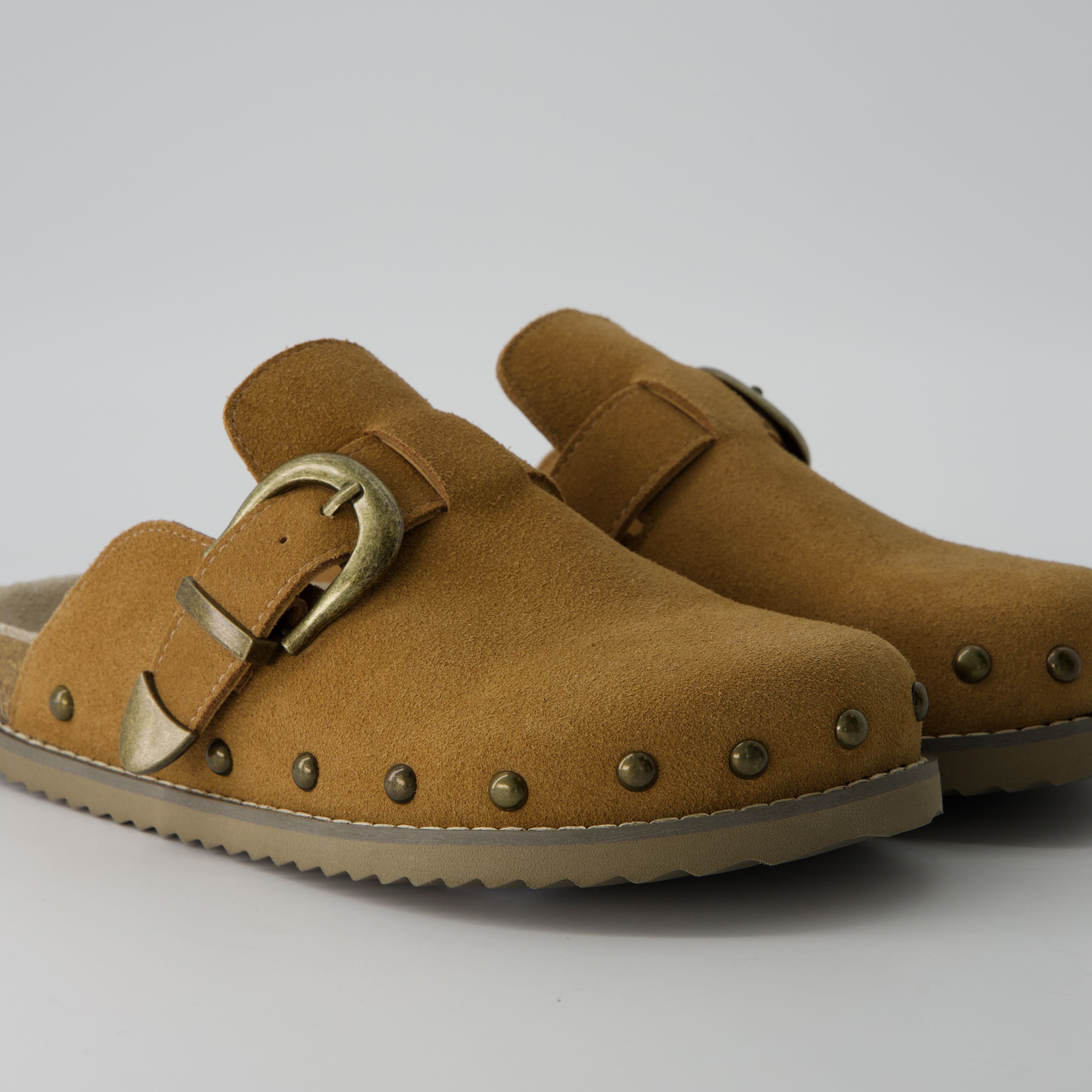 Bronco Suede Clogs