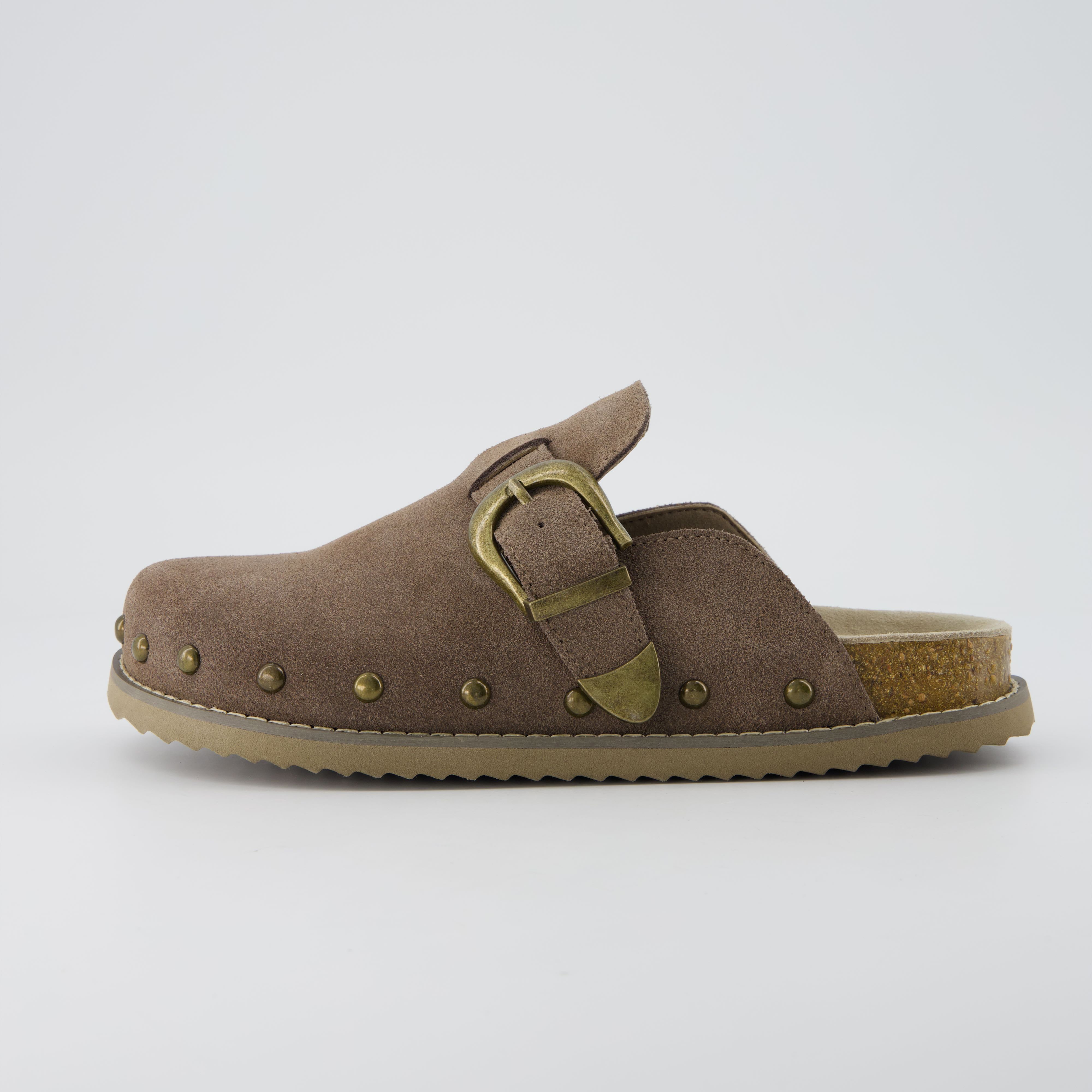 Bronco Suede Clogs