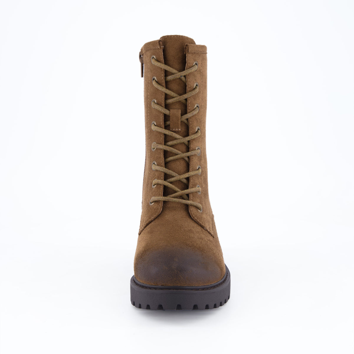 Andie Combat Ankle Boots Tan Medium
