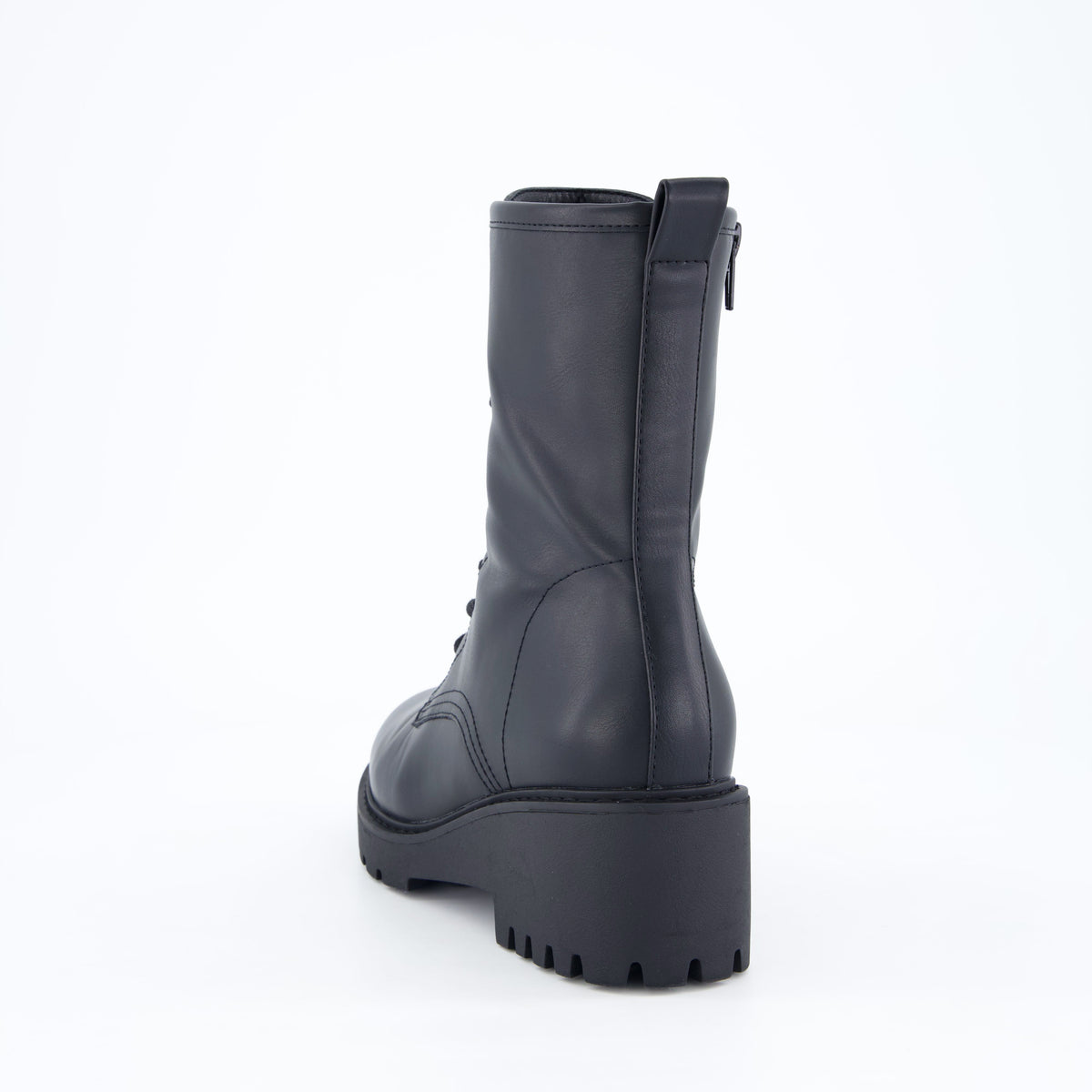 Andie Combat Ankle Boots Black Medium