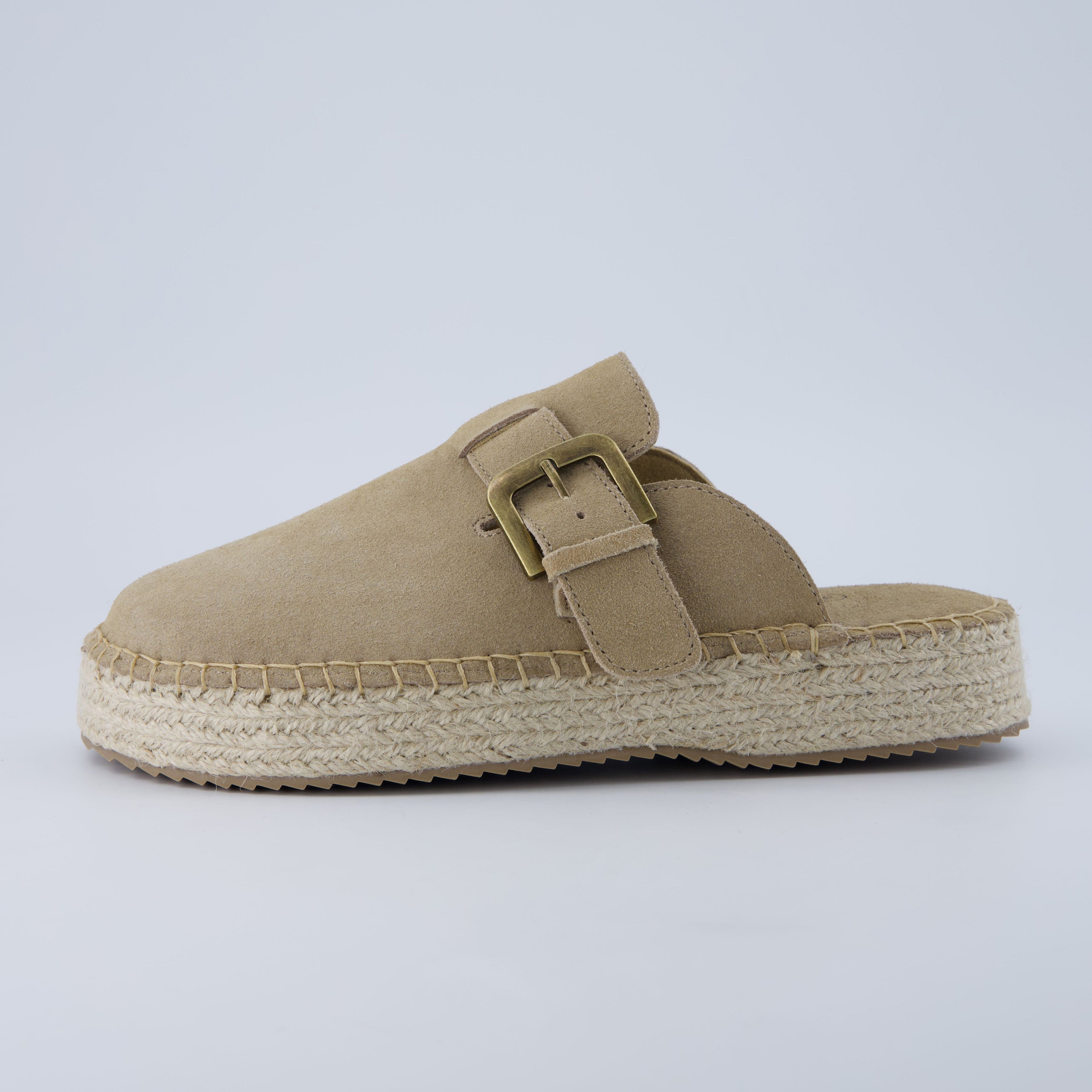 Andy Espadrille Clog Biscuit