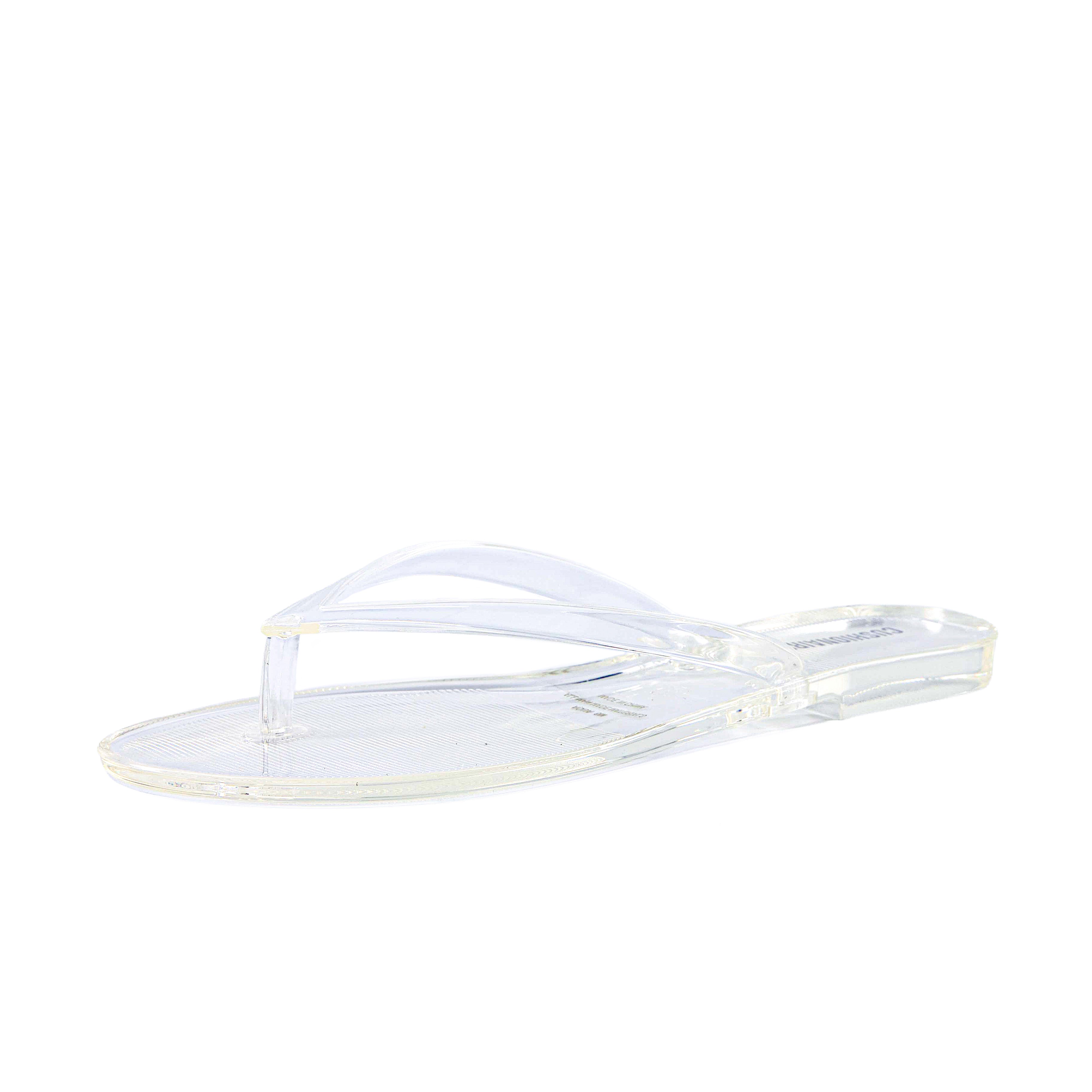 Aqua Jelly Flip Flops Clear Medium