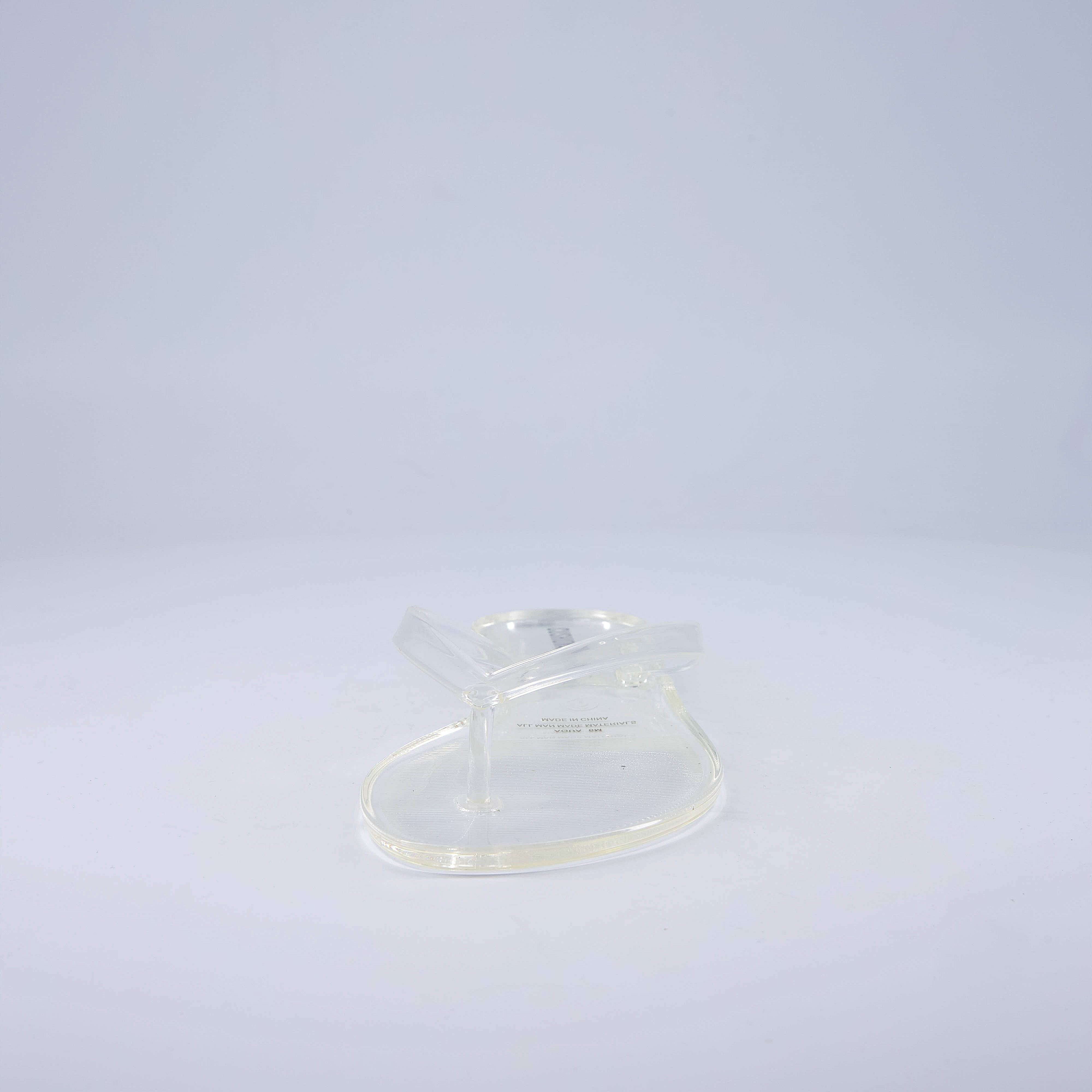 Aqua Jelly Flip Flops Clear Medium