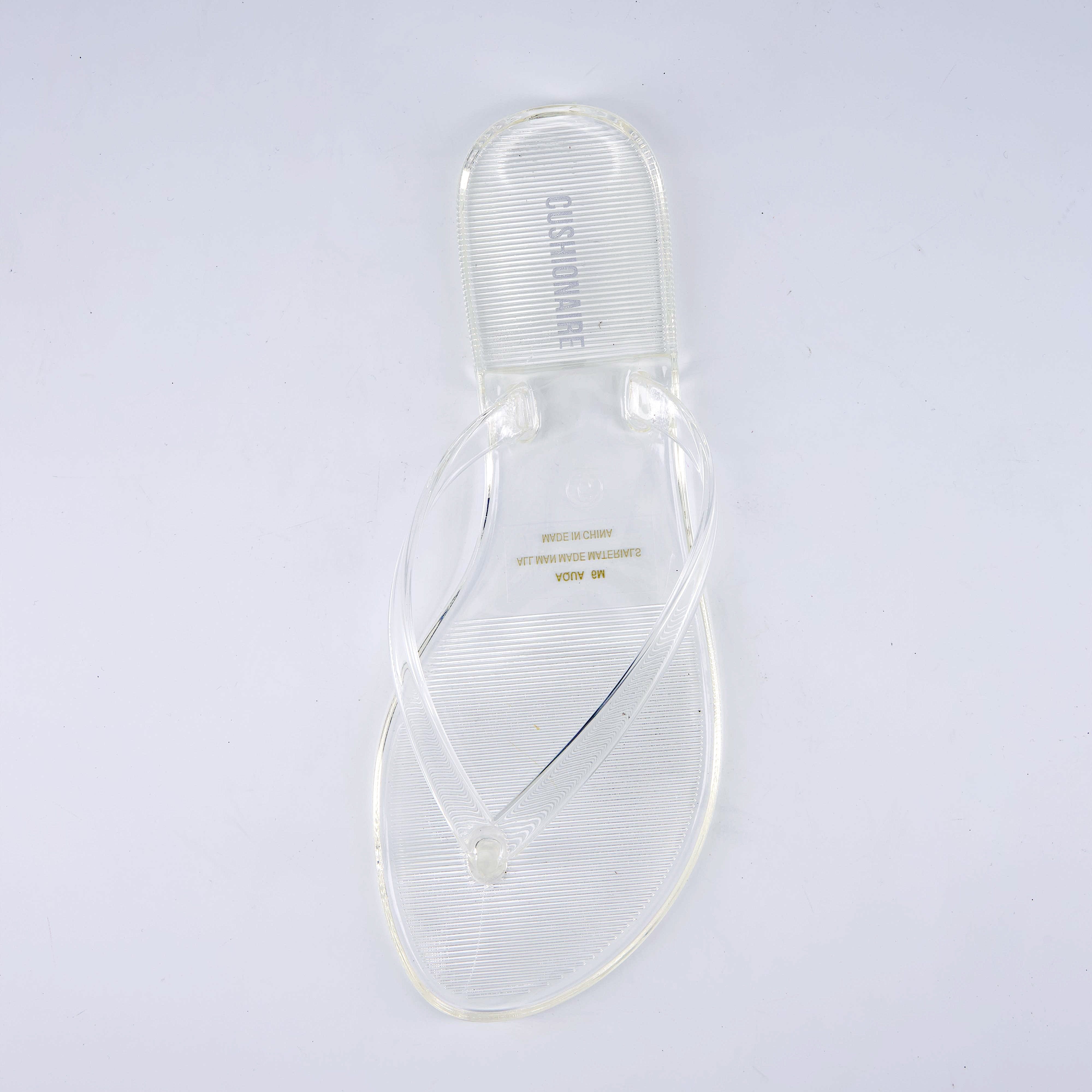 Aqua Jelly Flip Flops Clear Medium