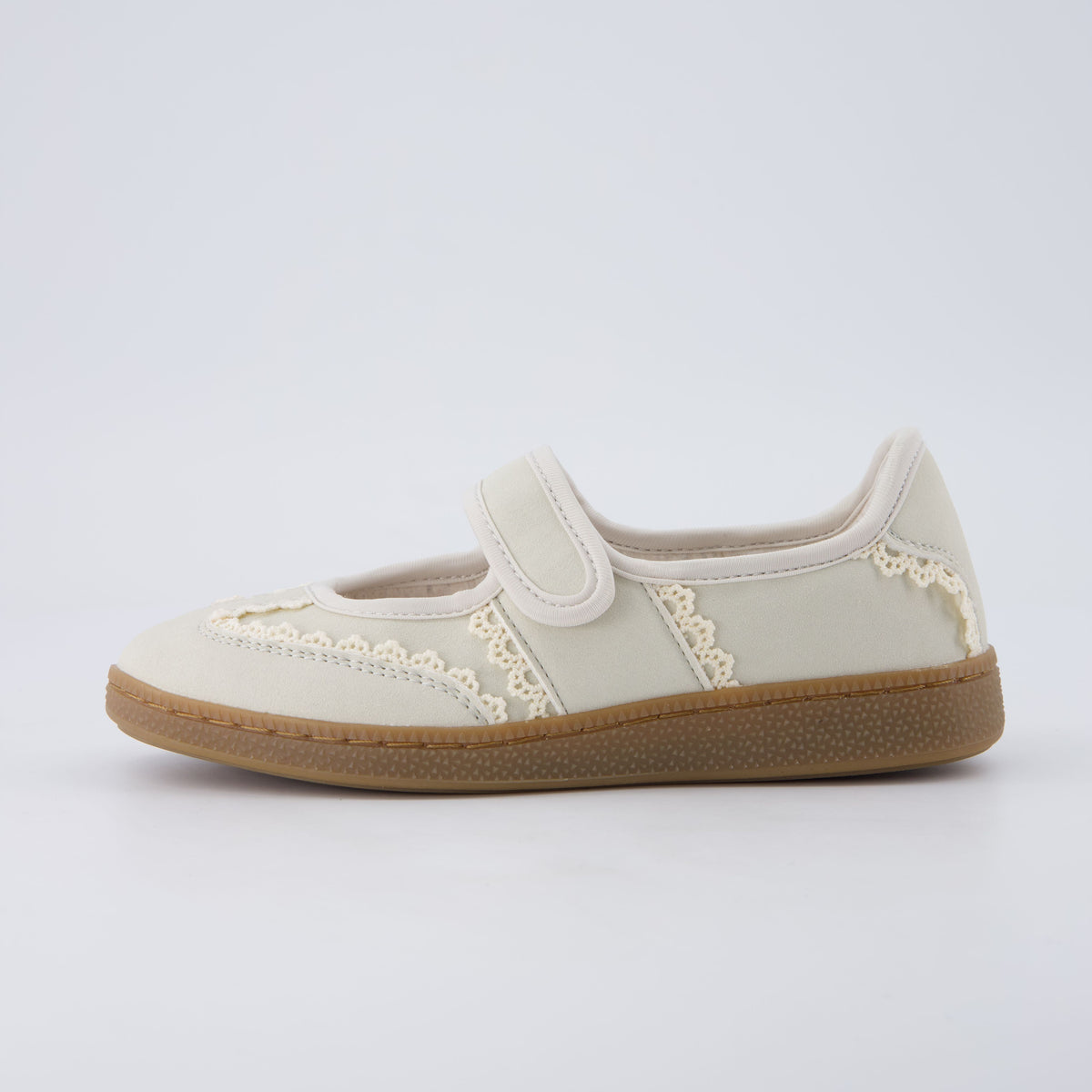 Babs Girls Mary Jane Shoes Ivory Medium