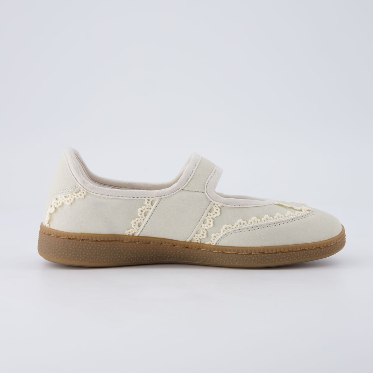 Babs Girls Mary Jane Shoes Ivory Medium