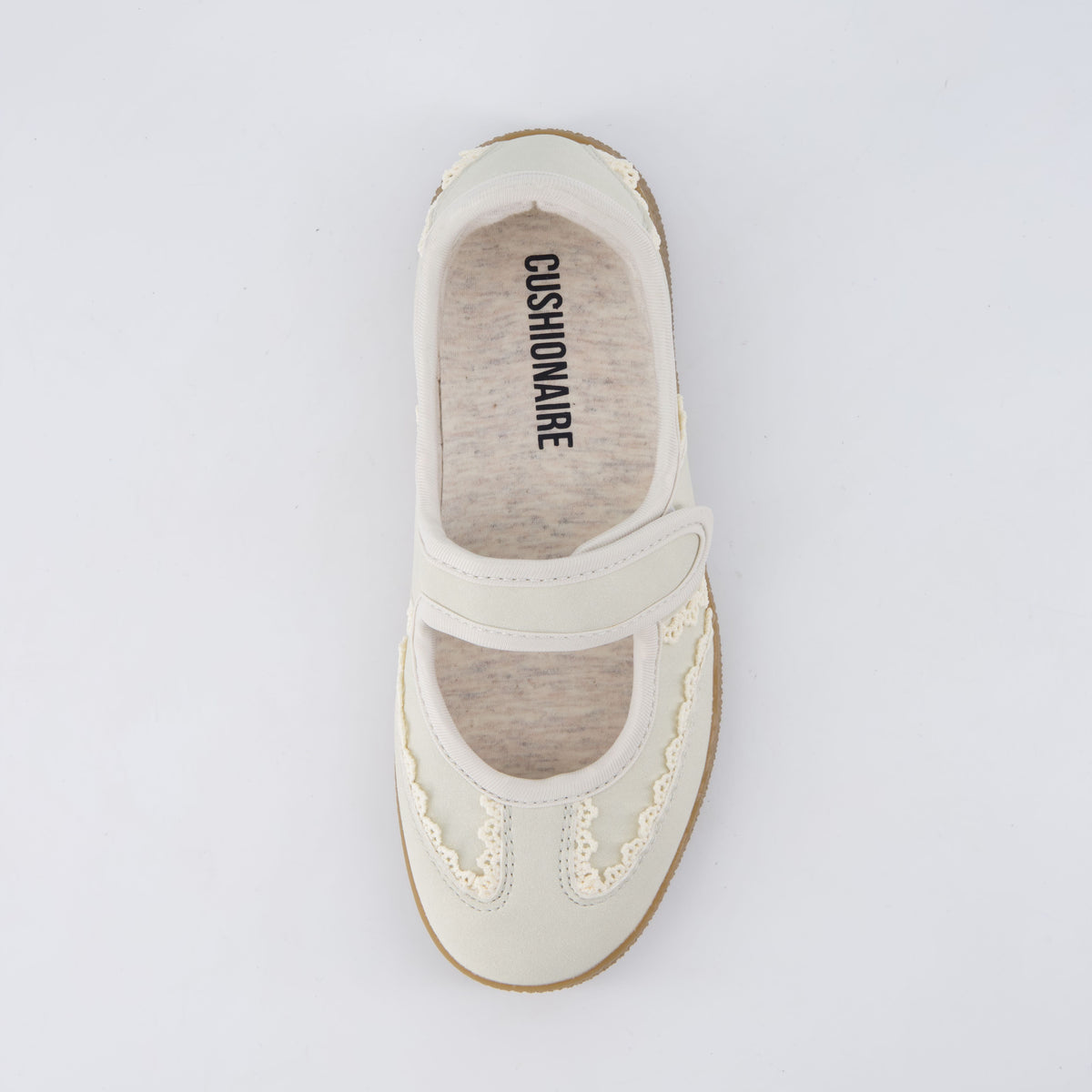 Babs Girls Mary Jane Shoes Ivory Medium