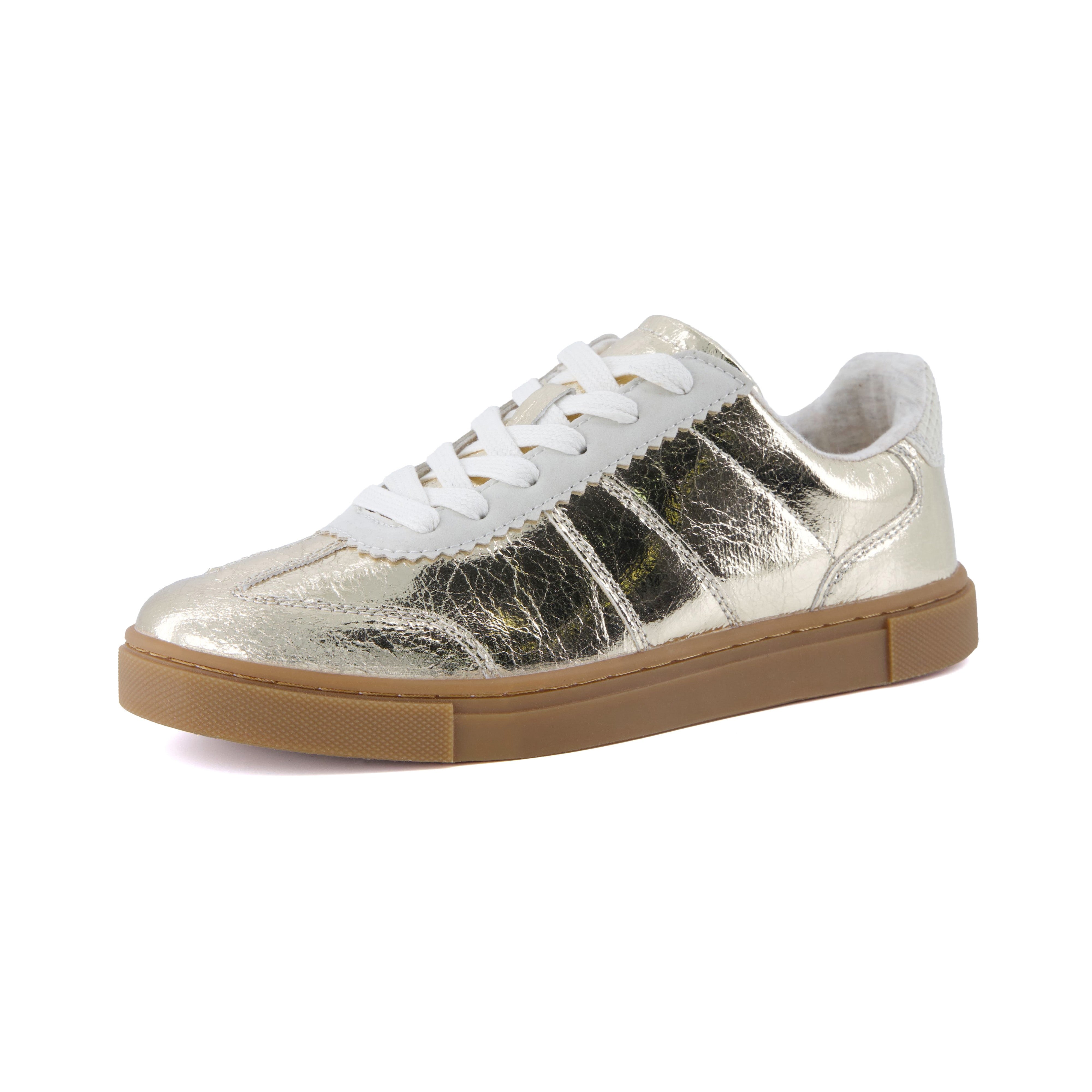 Balance Lace Up Sneaker Golden
