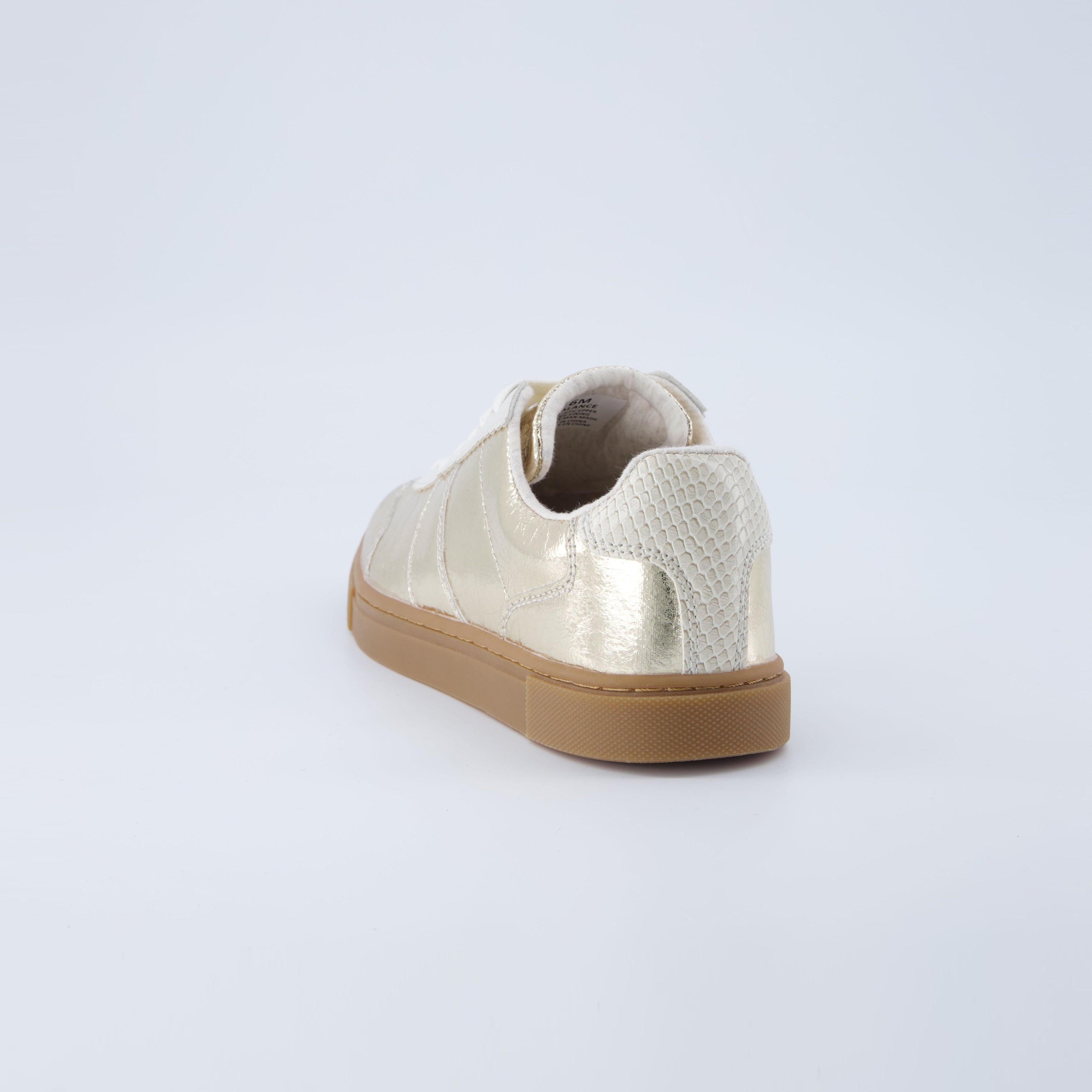 Balance Lace Up Sneaker Golden