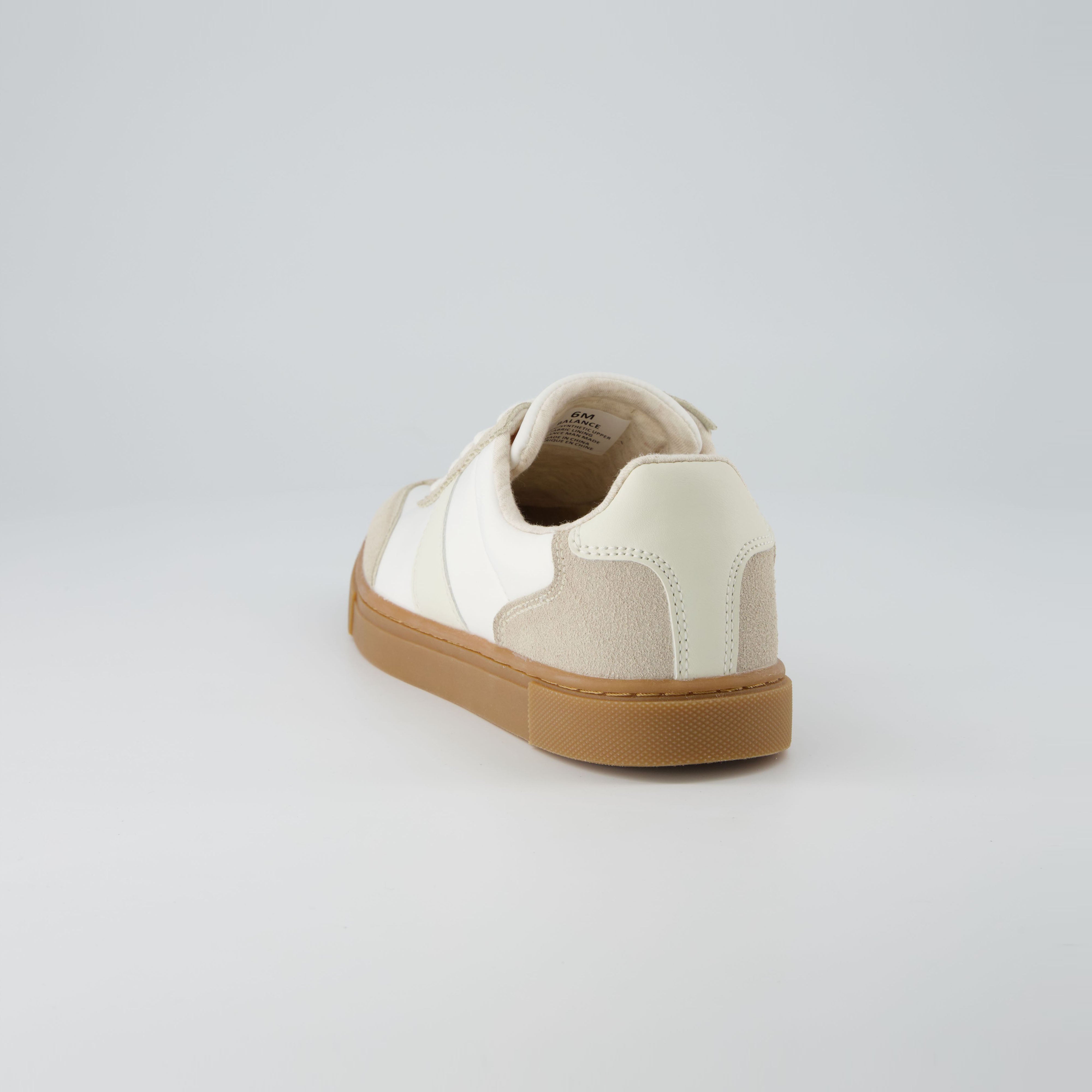 Balance Lace Up Sneaker Ivory