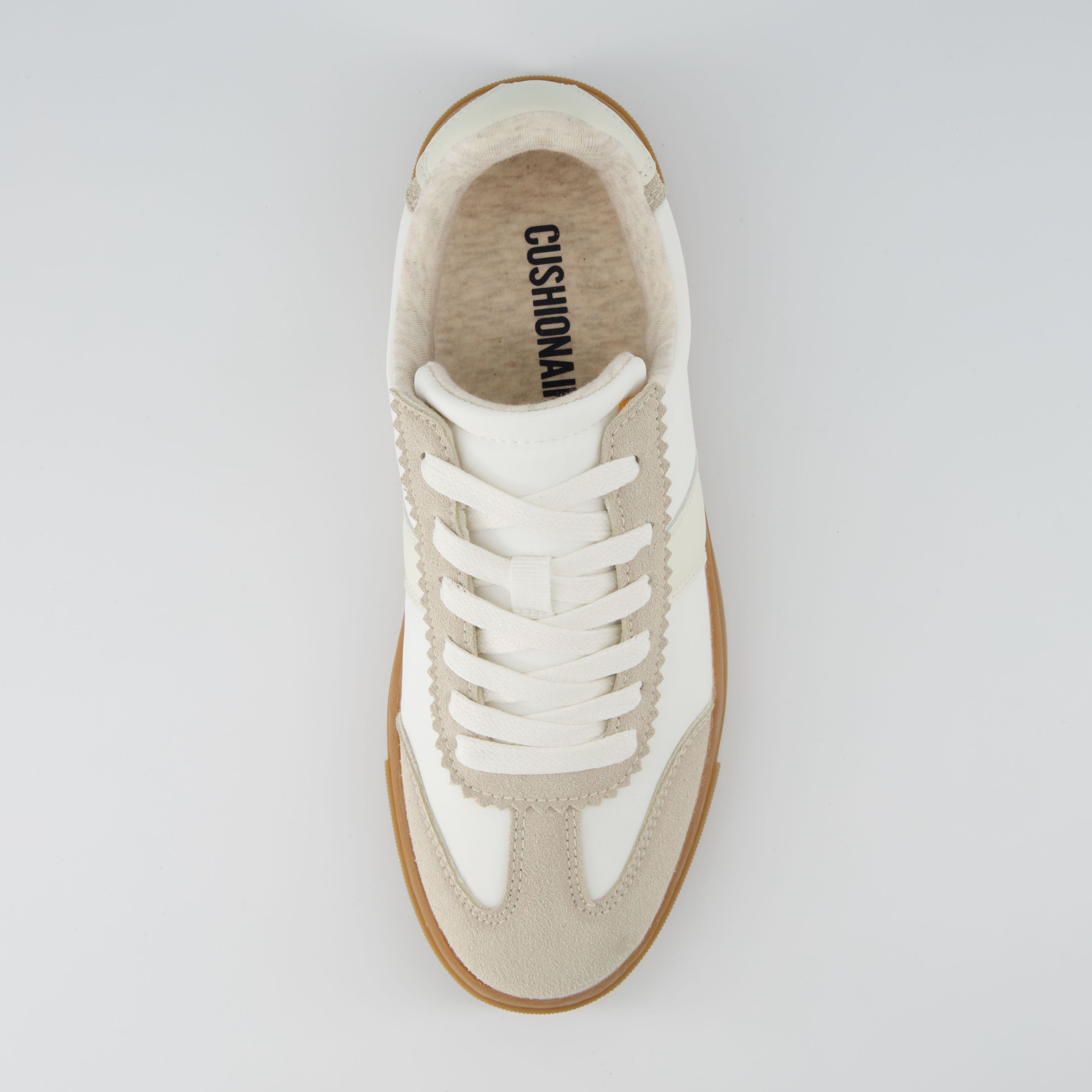 Balance Lace Up Sneaker Ivory