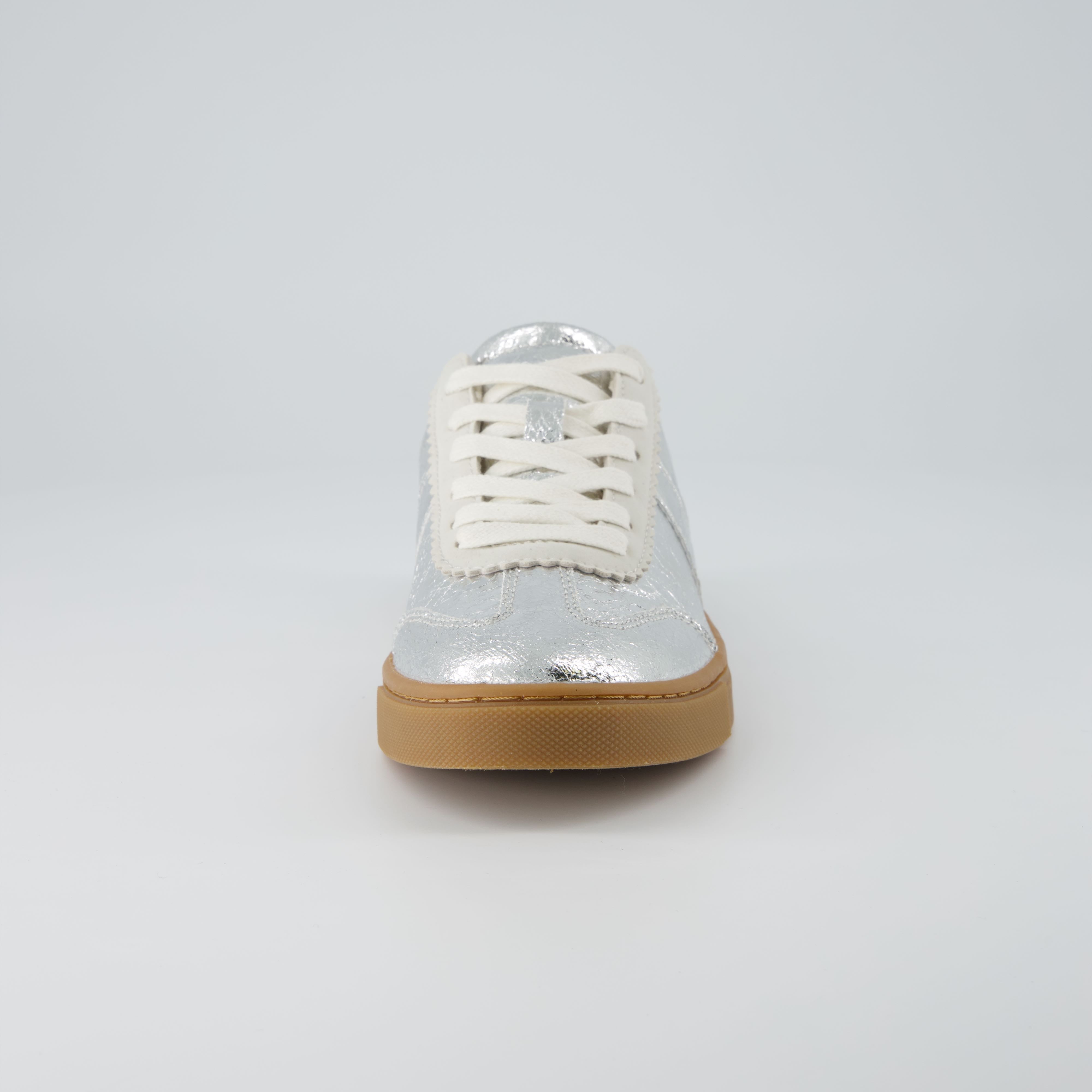 Balance Lace Up Sneaker Silver