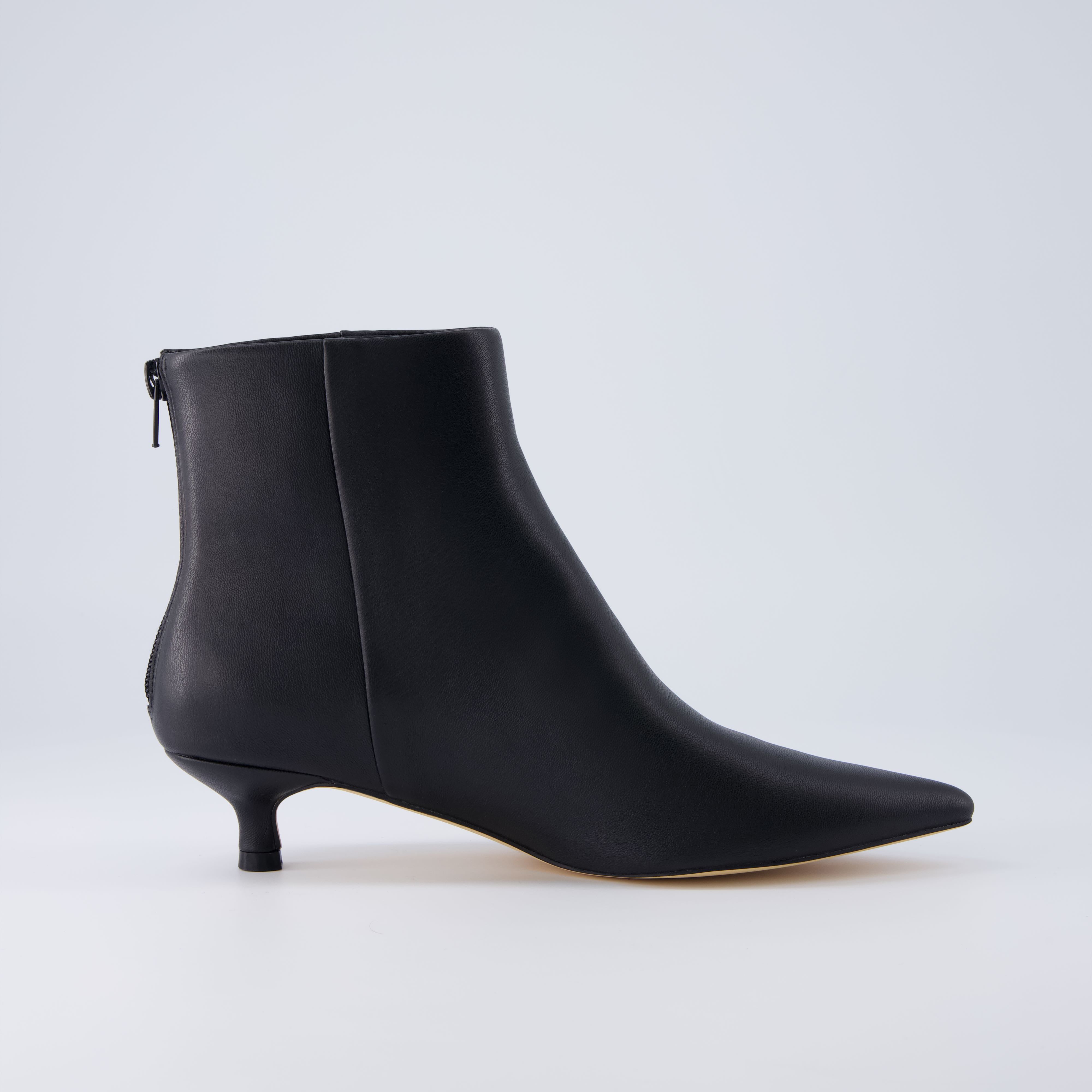 Barbie Kitten Heel Bootie Black