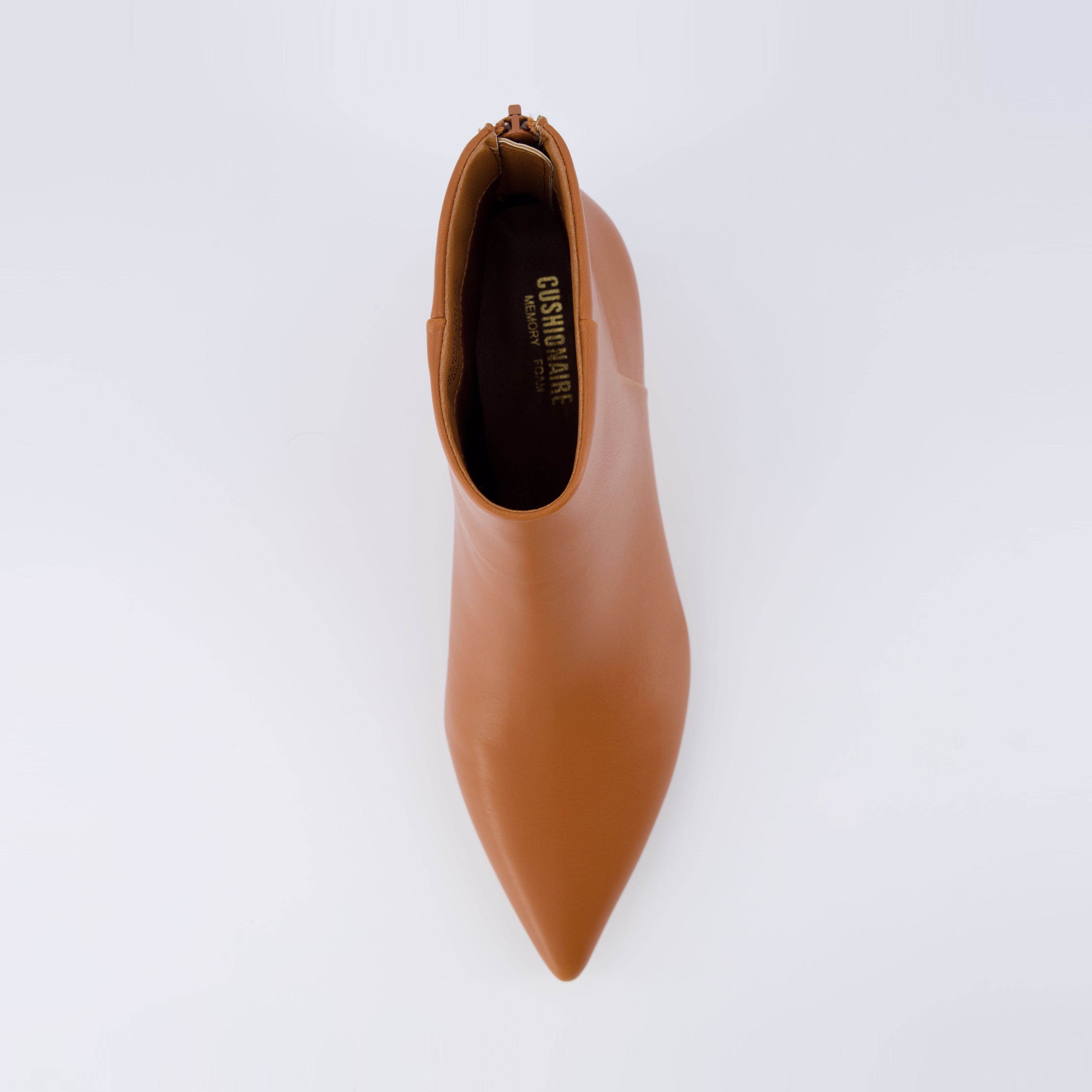 Barbie Kitten Heel Bootie Cognac