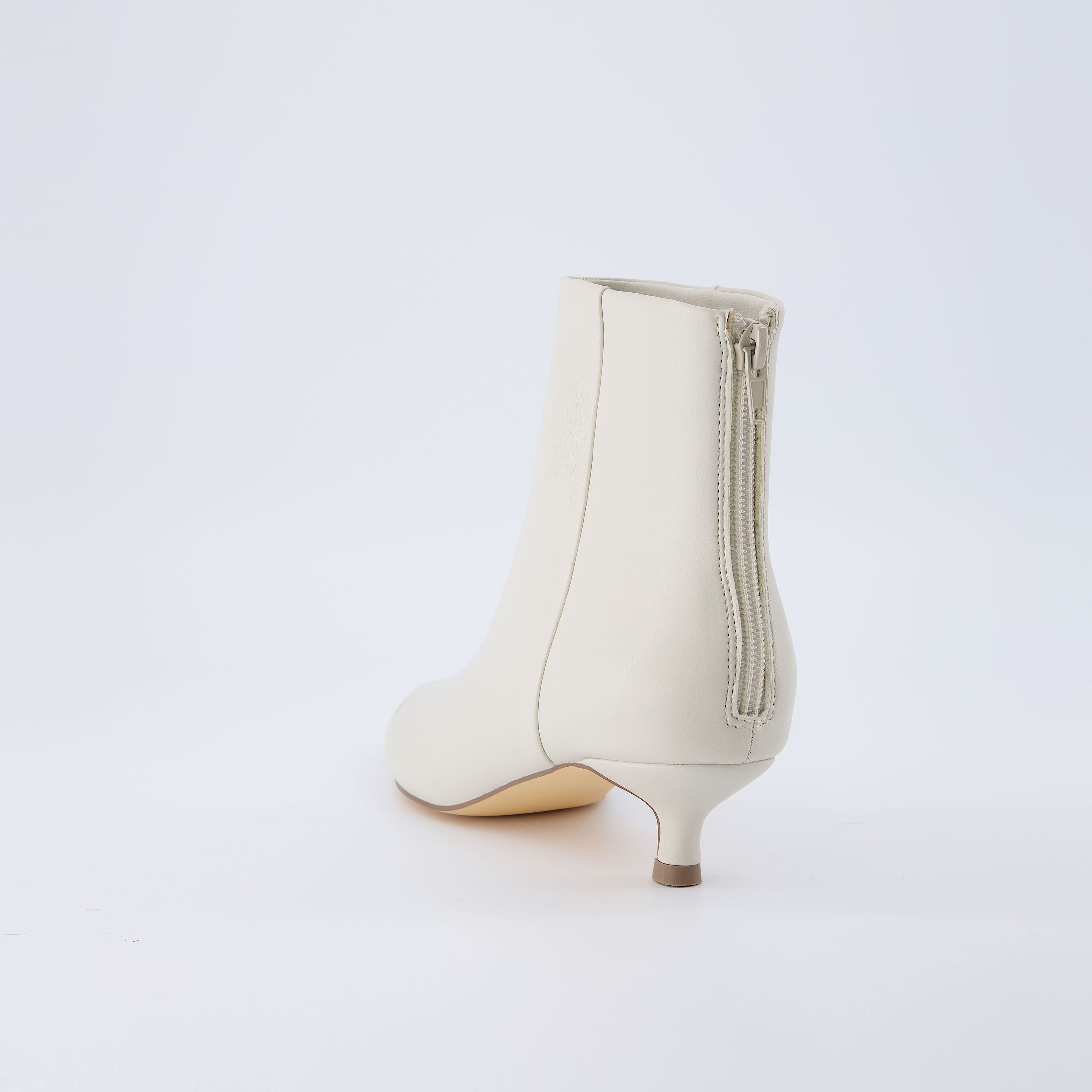 Barbie Kitten Heel Bootie Cream
