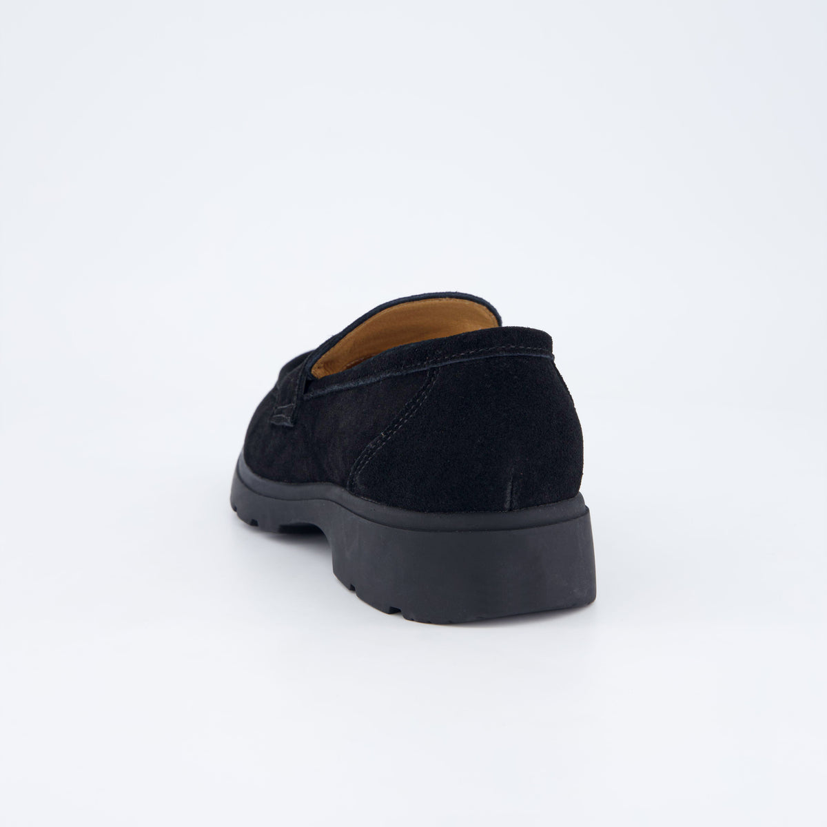 Bard Leather Penny Loafers Black