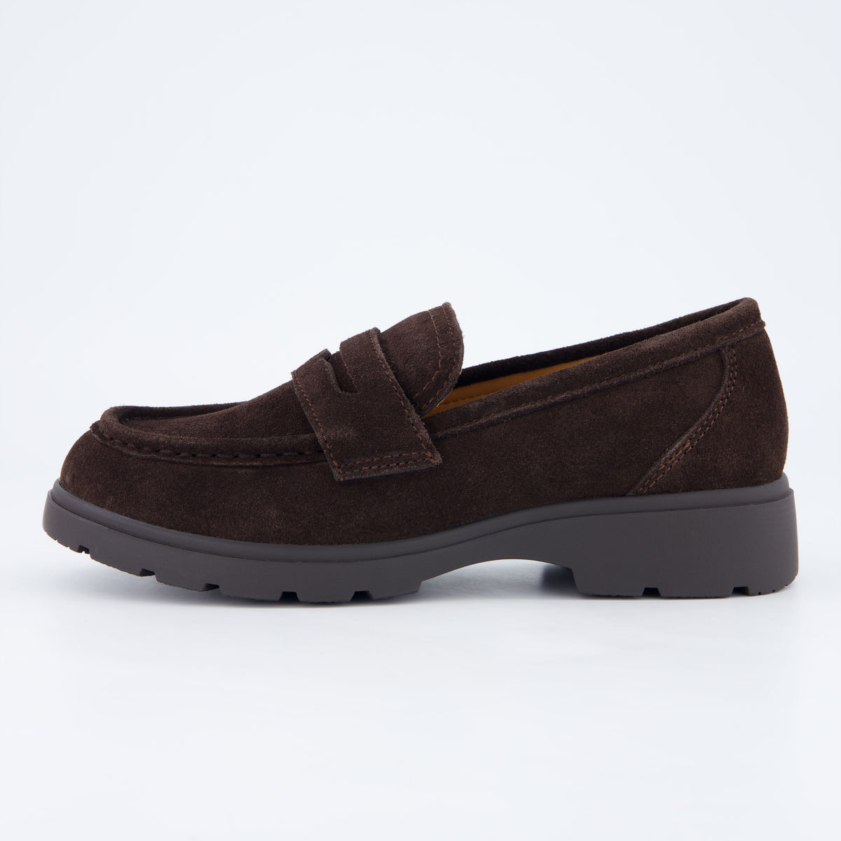 Bard Leather Penny Loafers Chocolate
