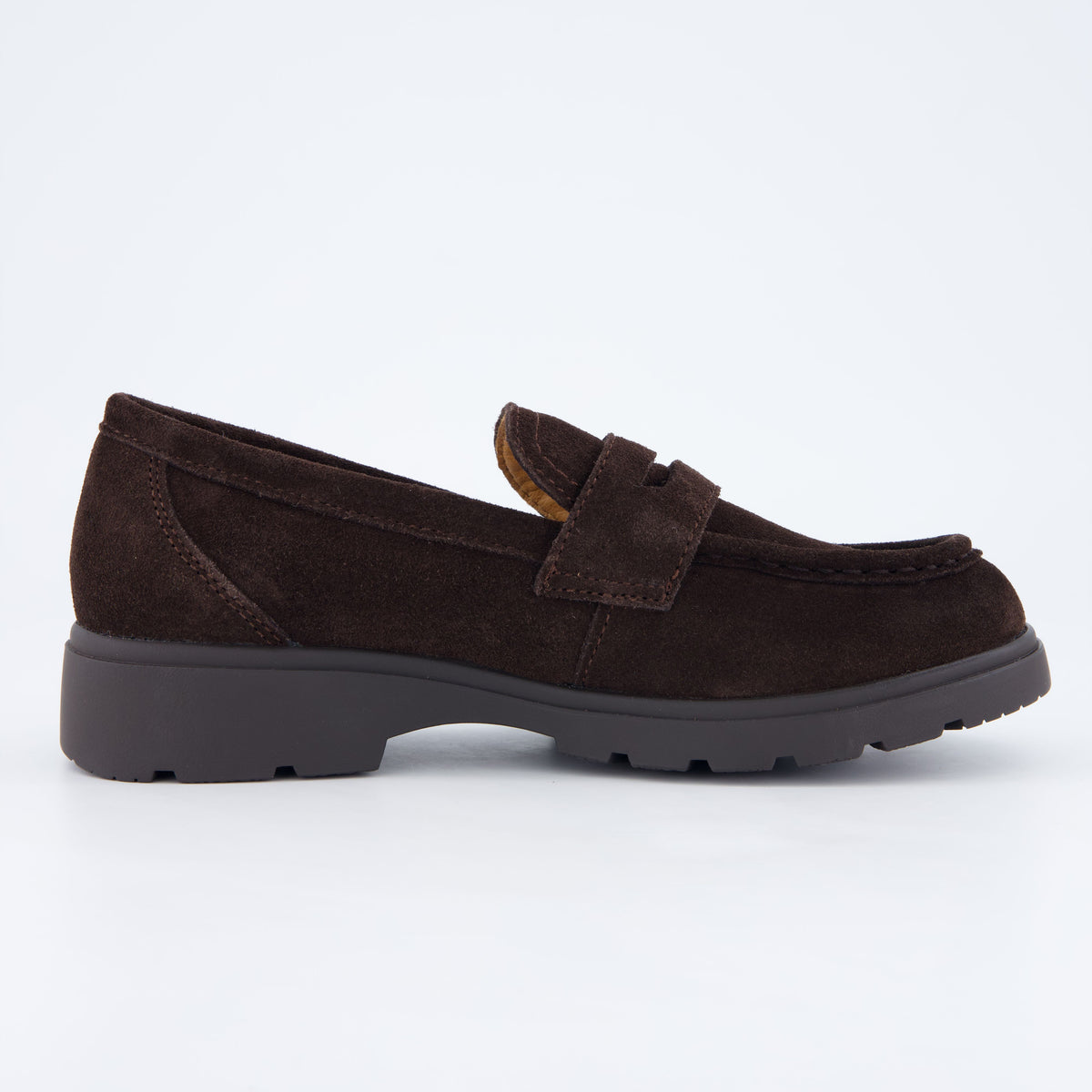 Bard Leather Penny Loafers Chocolate