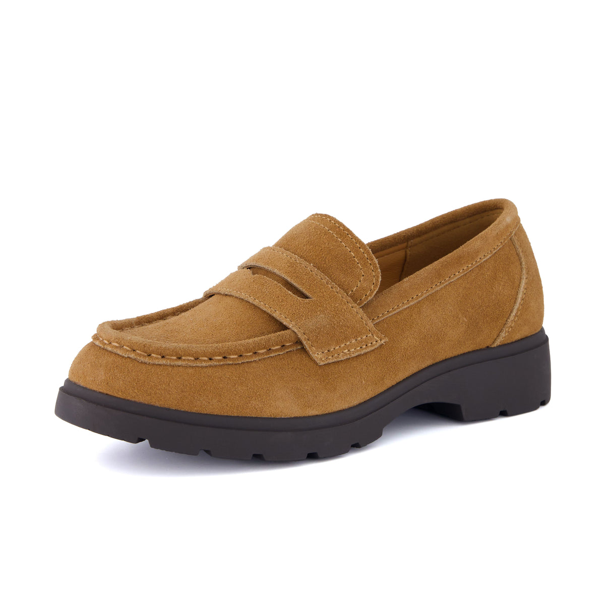 Bard Leather Penny Loafers Cognac