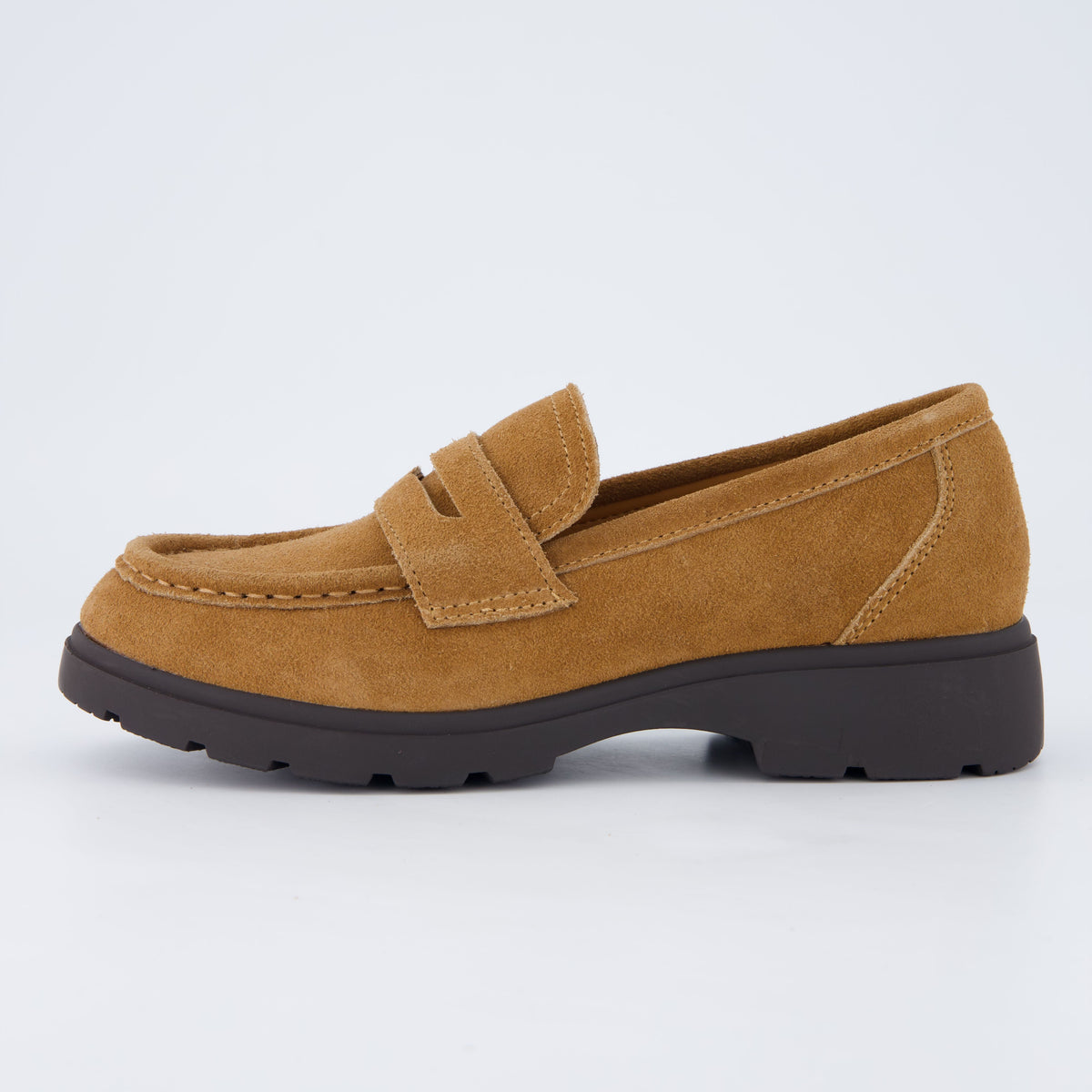 Bard Leather Penny Loafers Cognac
