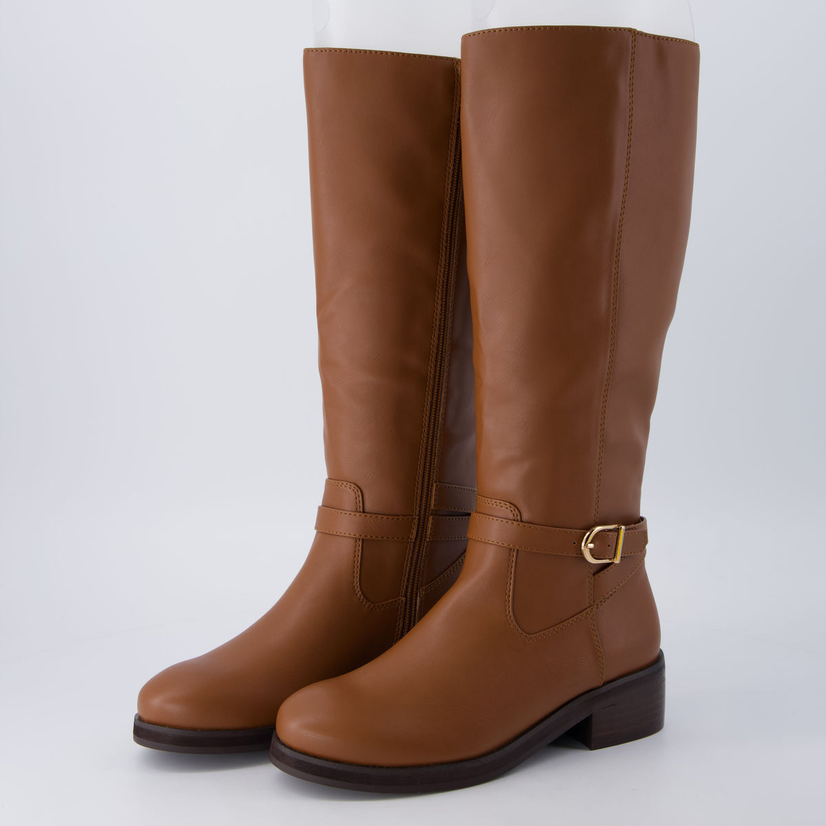 Baxter Knee High Boots Saddle
