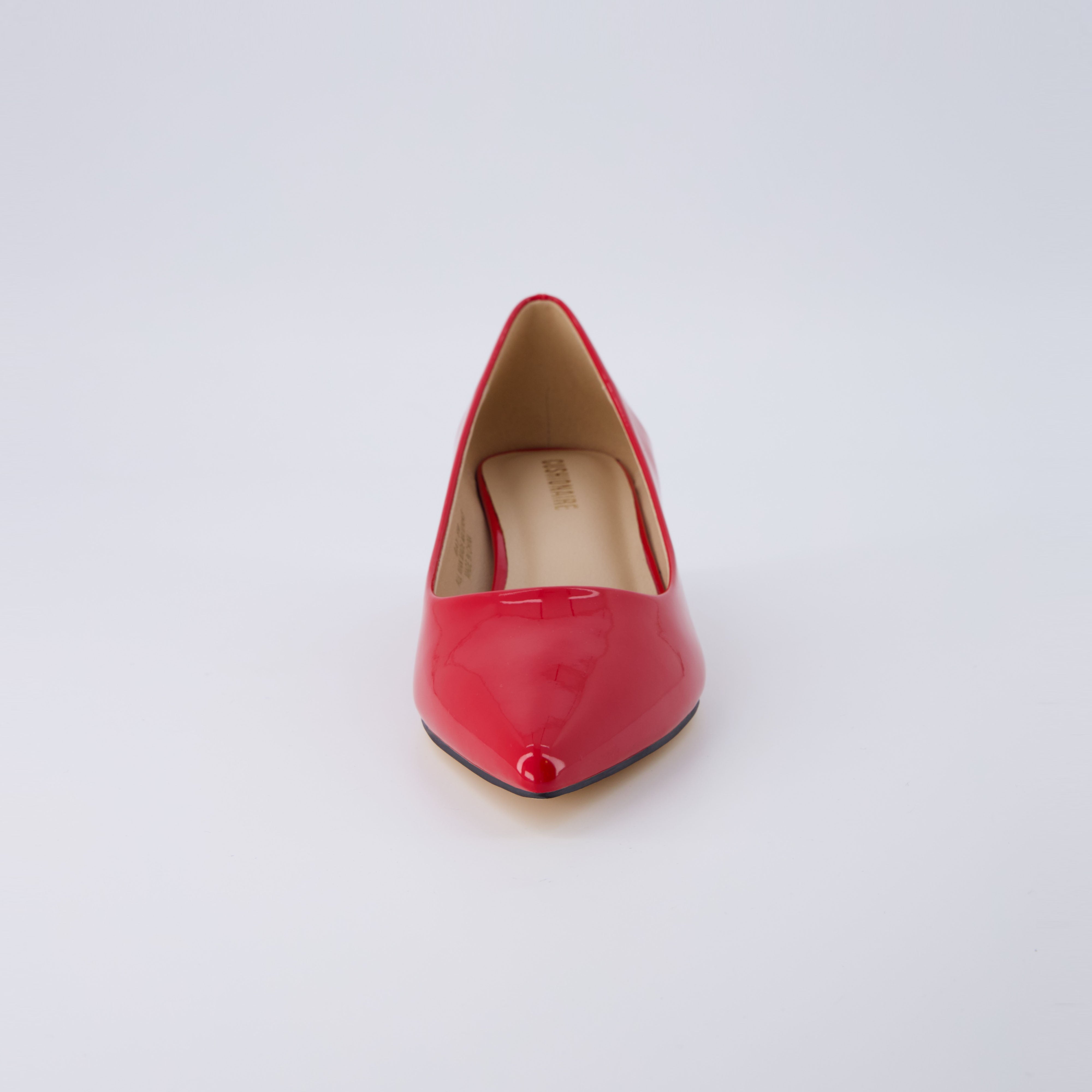 Bay Kitten Heel Pump Red Patent