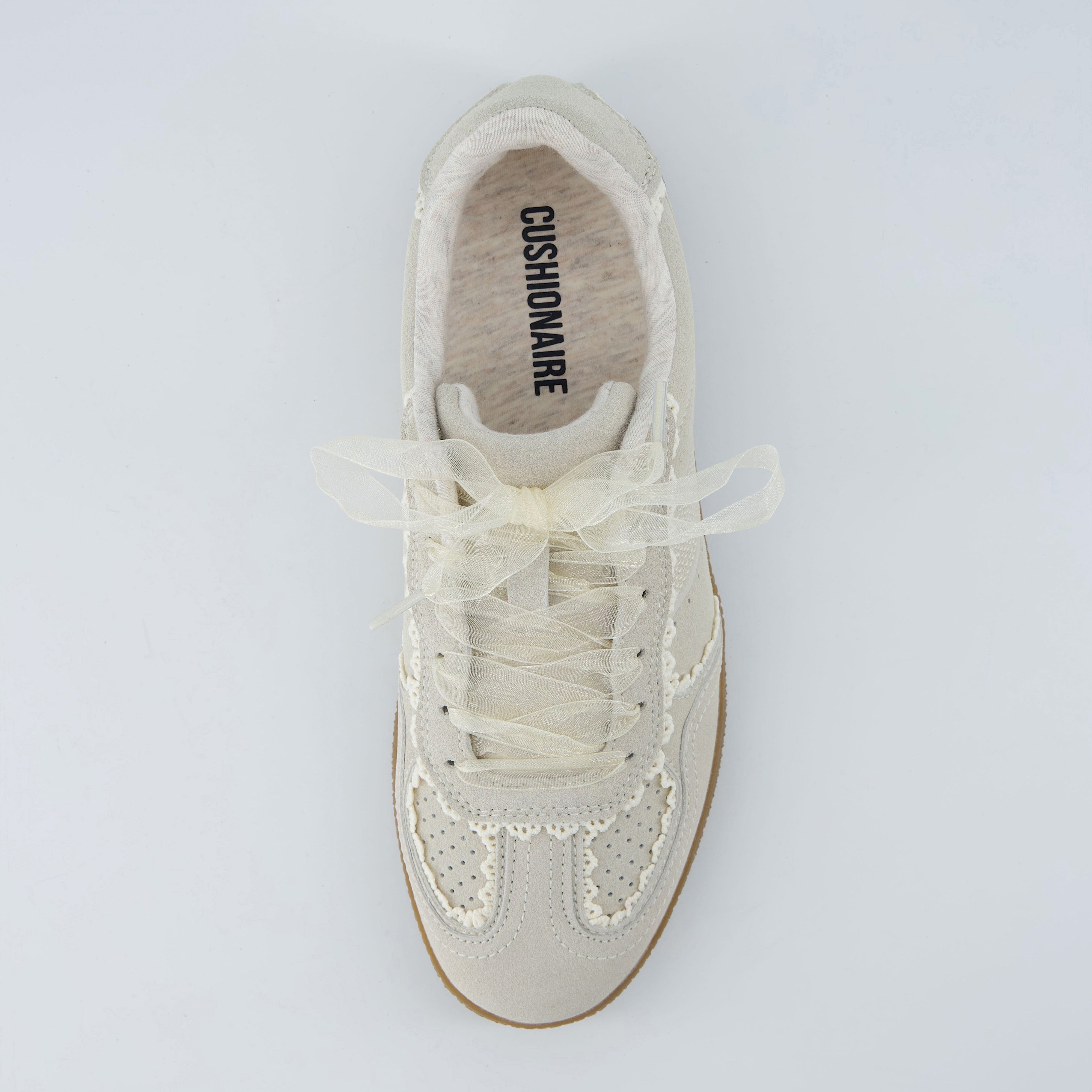 Belinda-K Lace Sneaker Ivory Medium