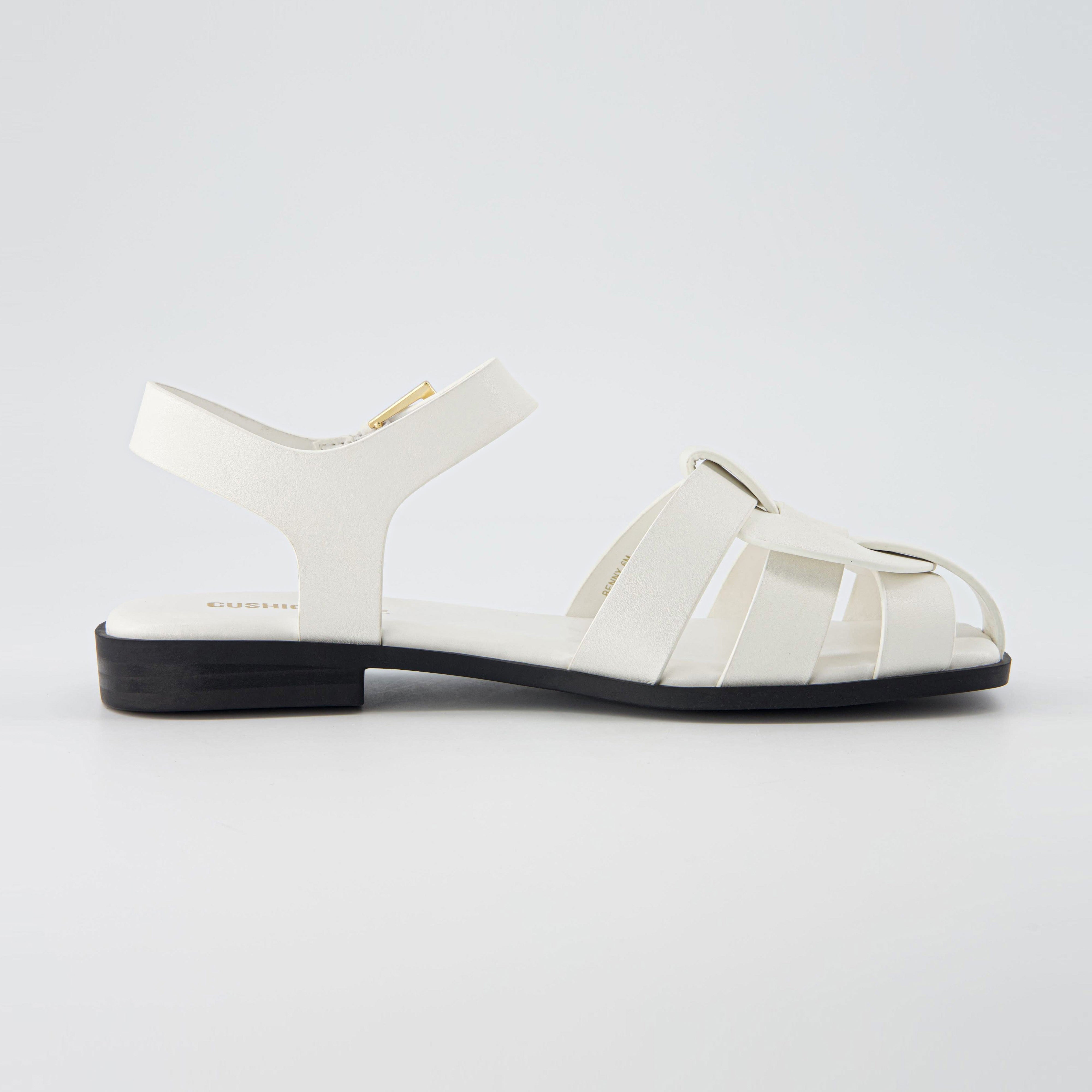 Benny Fisherman Sandal White