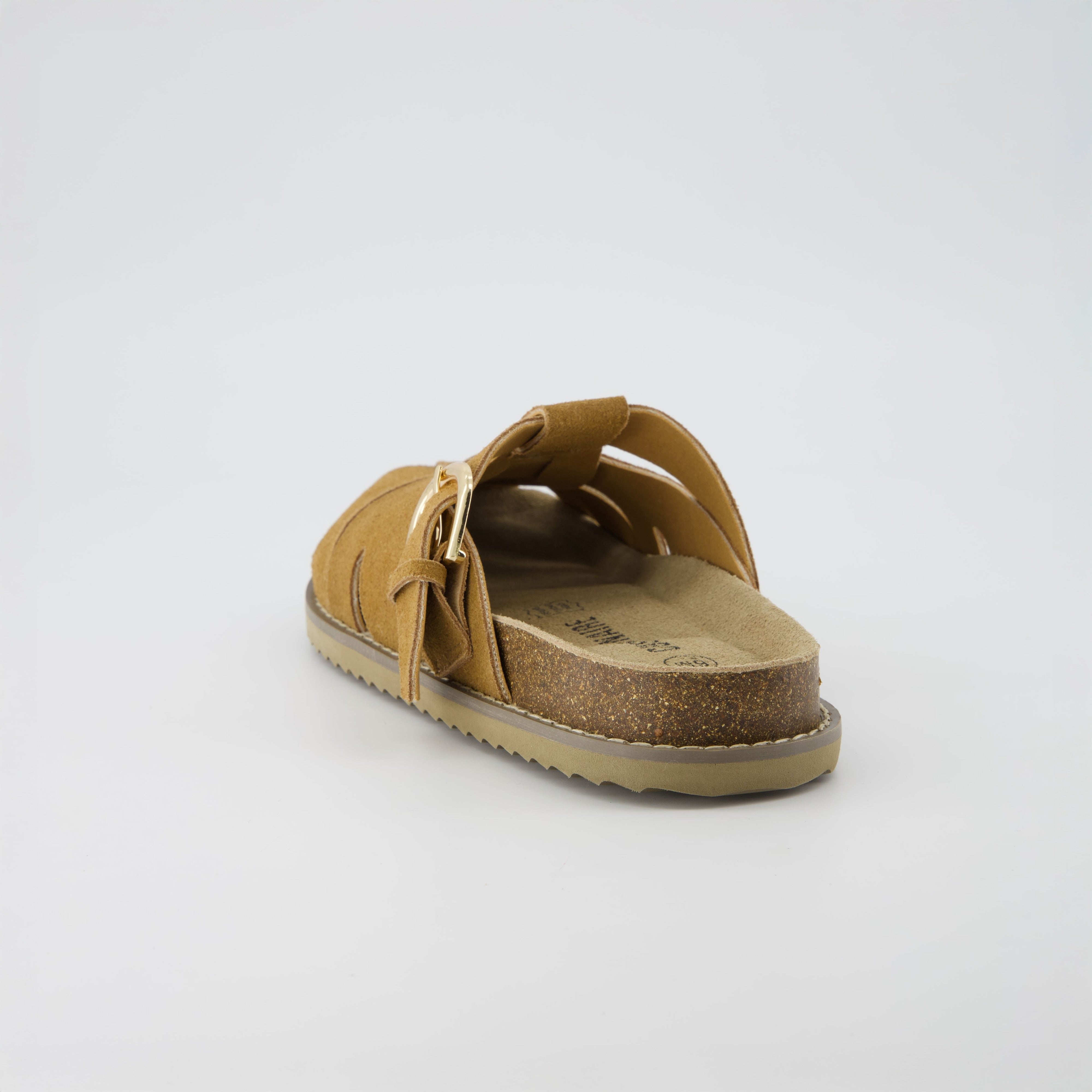 Benson Suede Clogs Black