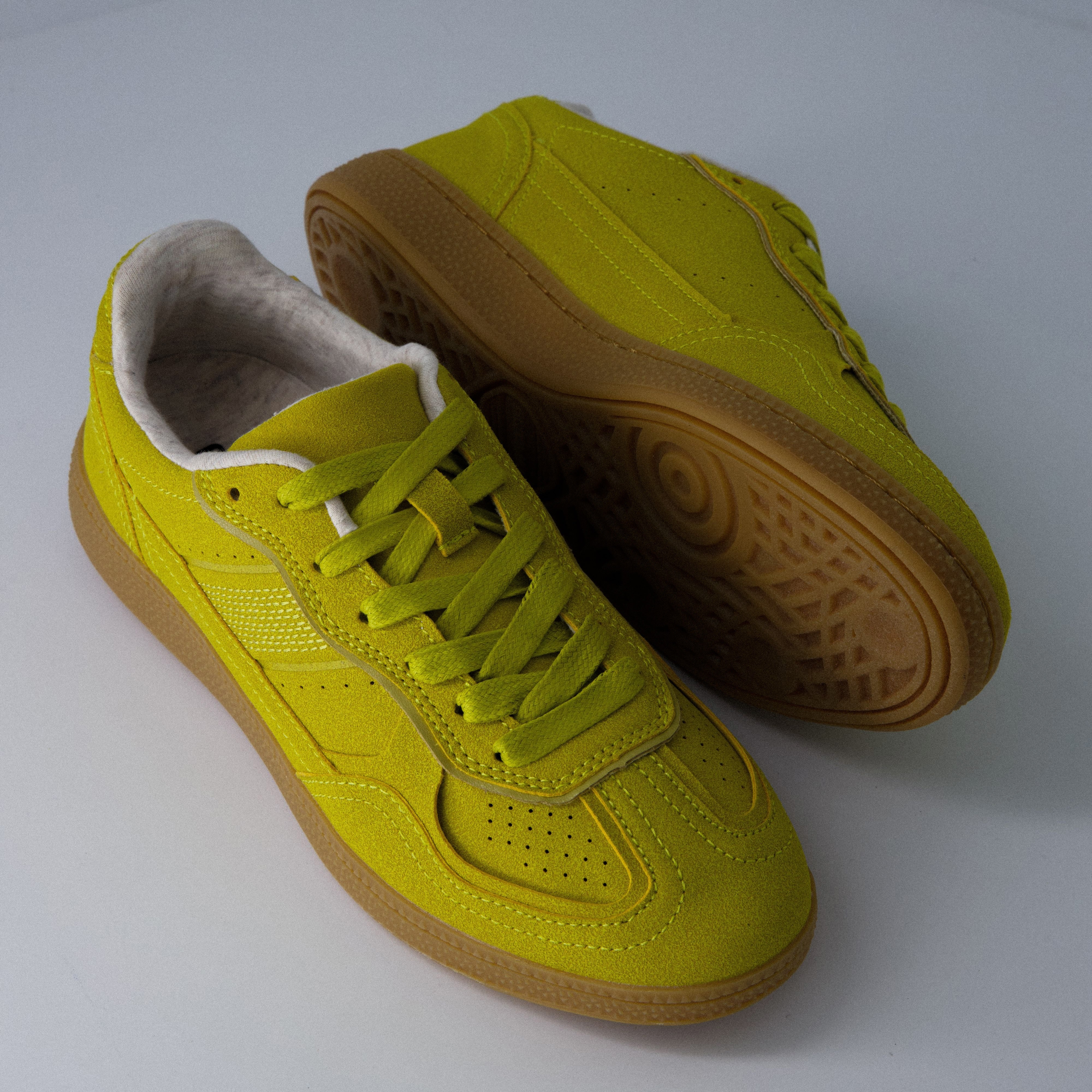 Bettina Retro Sneaker Lime