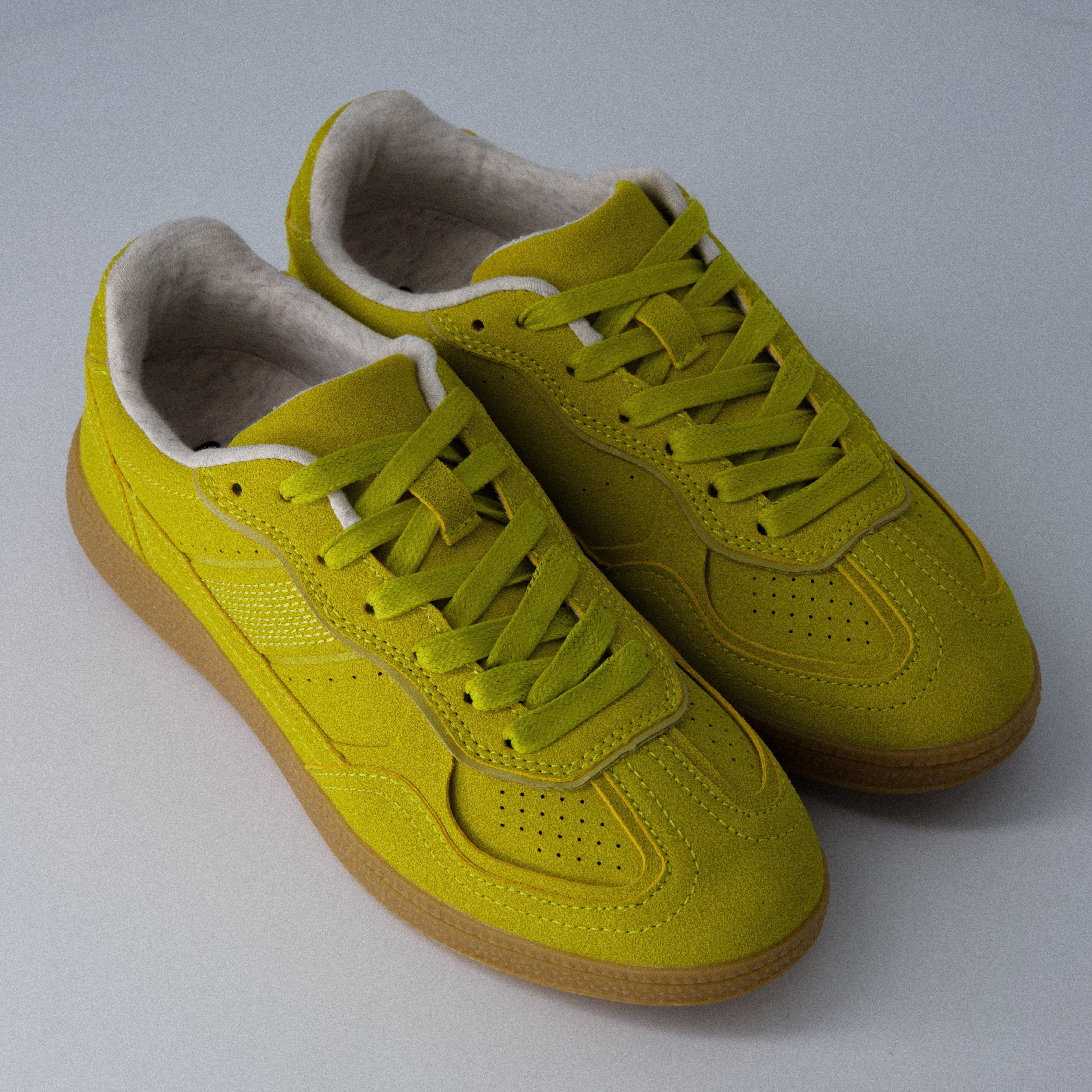 Bettina Retro Sneaker Lime