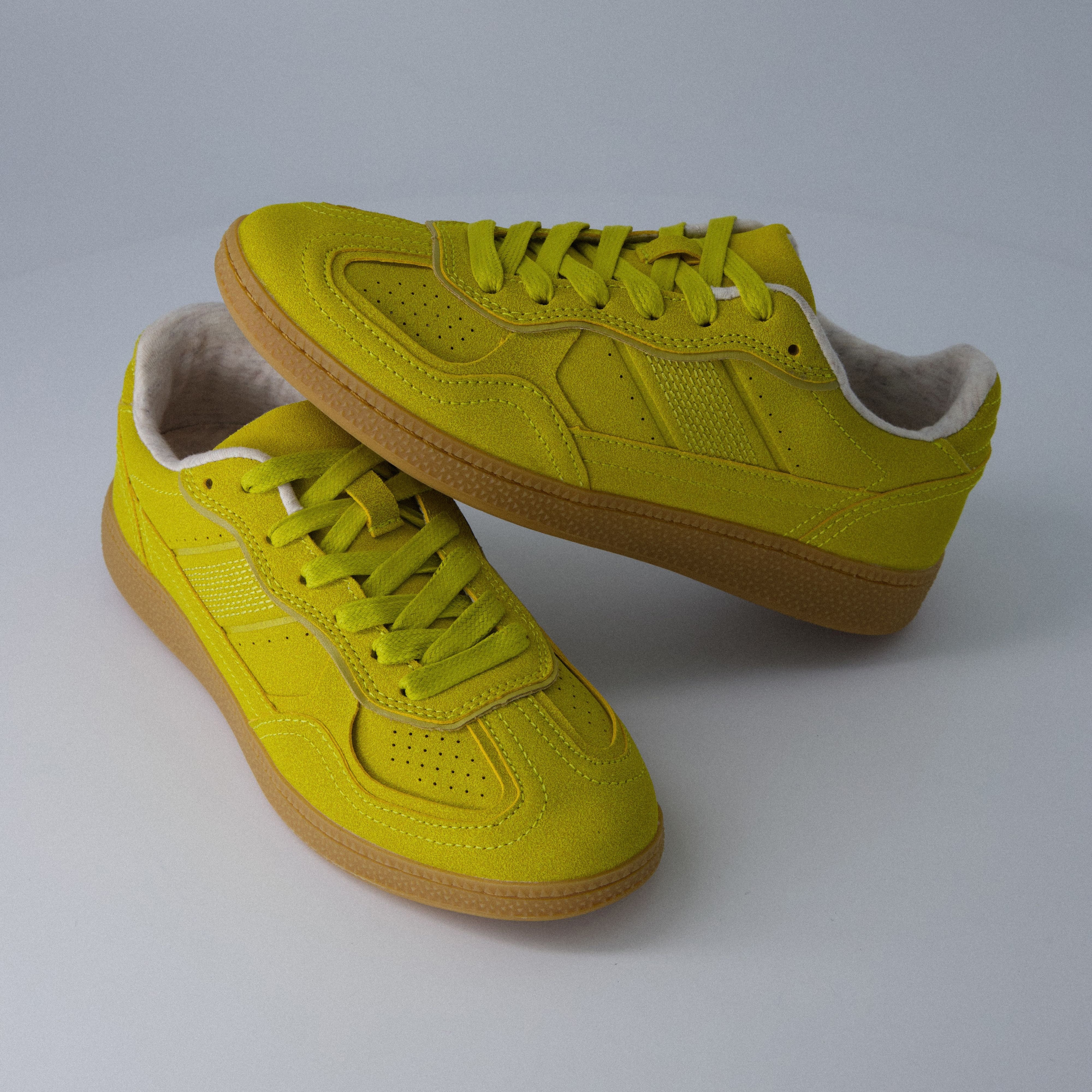 Bettina Retro Sneaker Lime