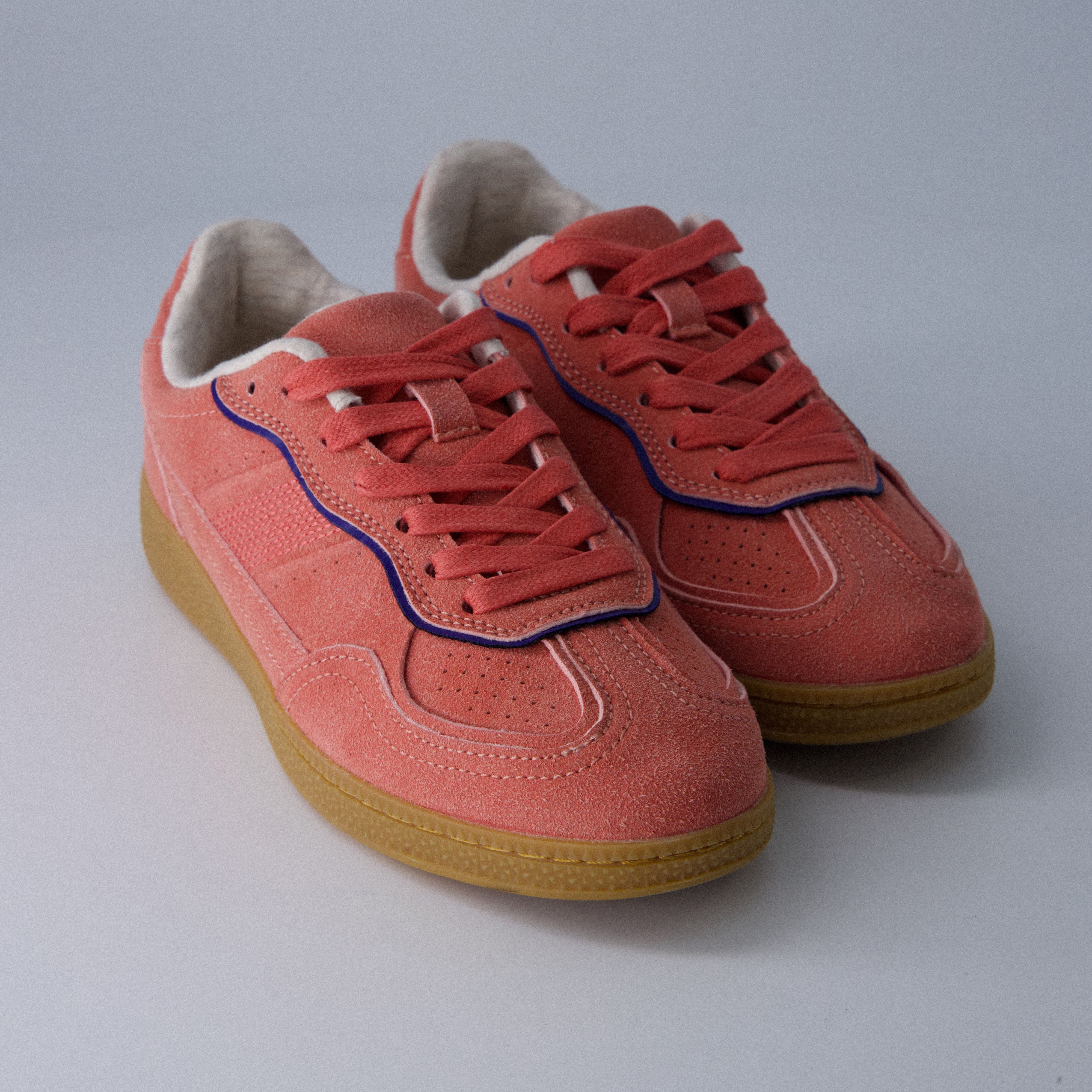 Bettina Retro Sneaker Salmon