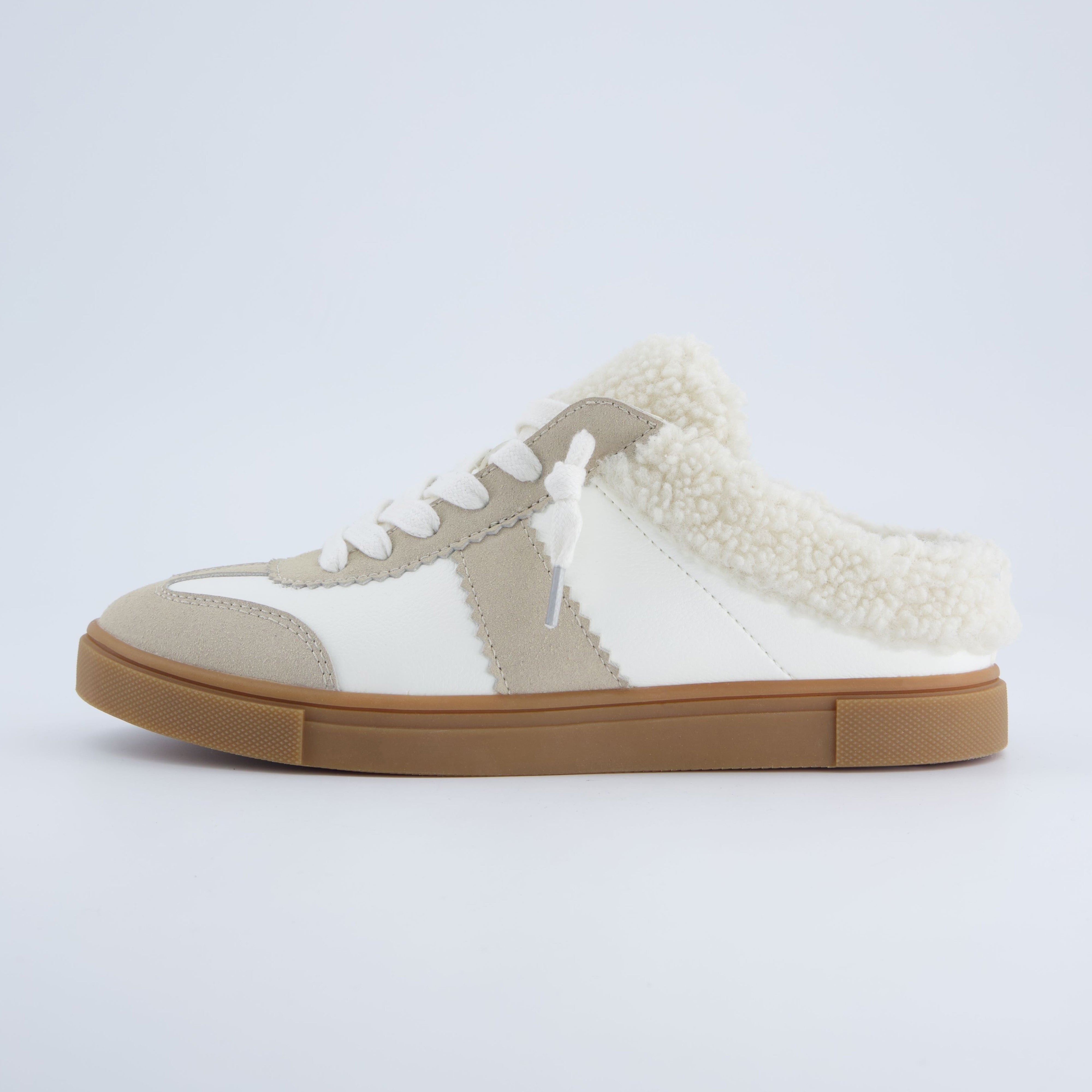 Blade Cozy Mule Sneaker White