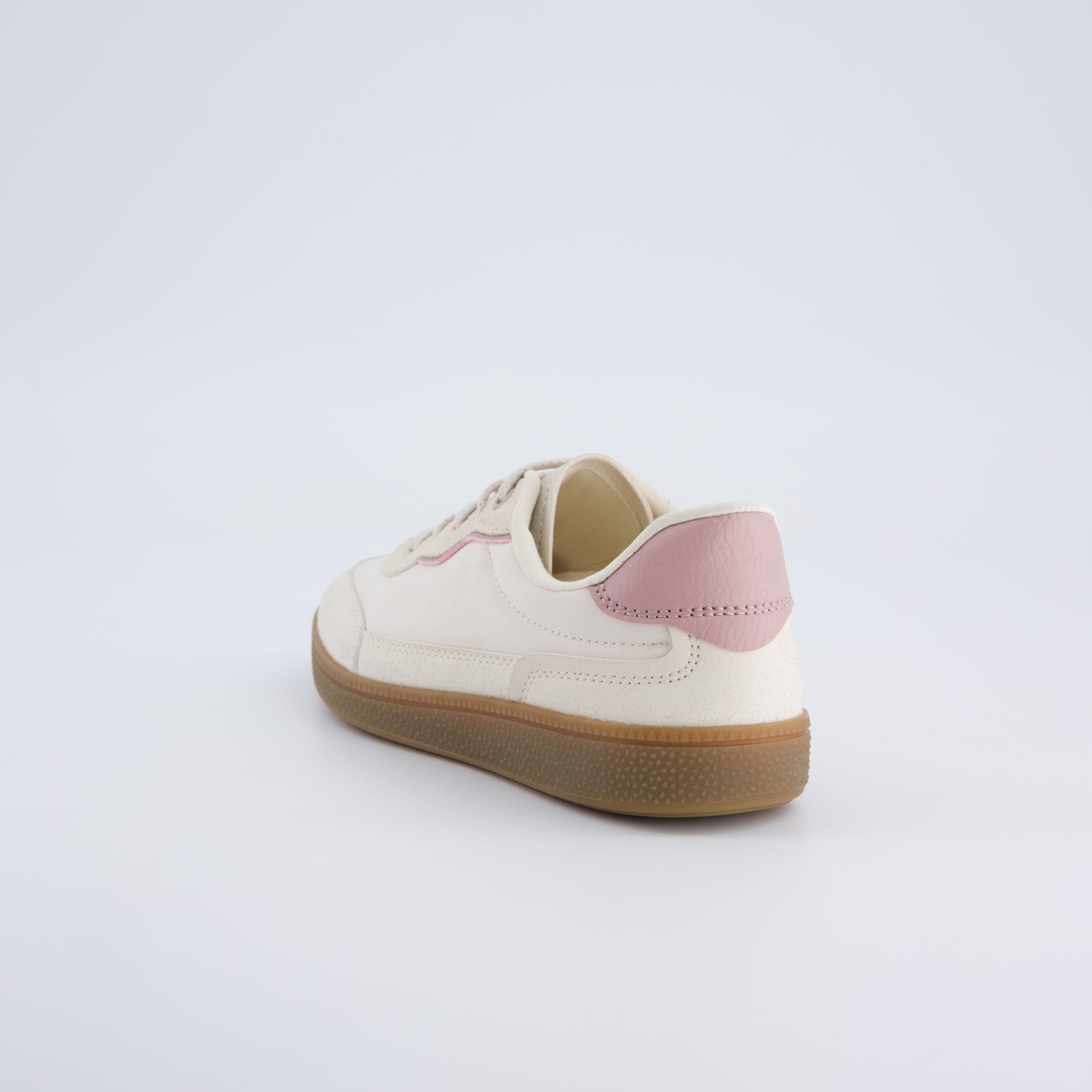 Bonnie Girls Tennis Shoes Off White Medium