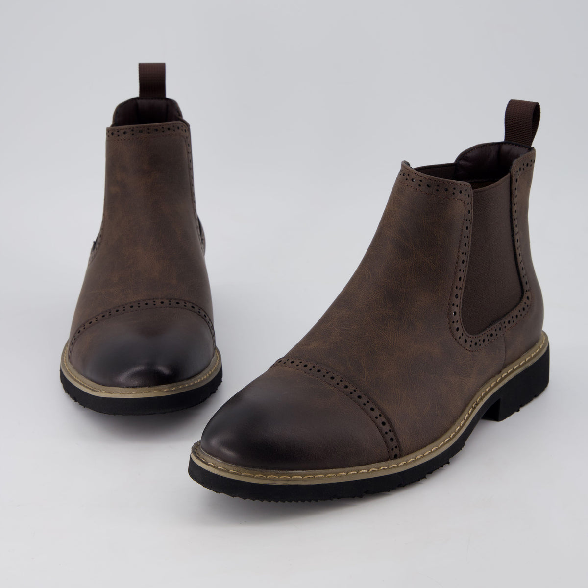 Cal Chelsea Mens Boots Brown Medium
