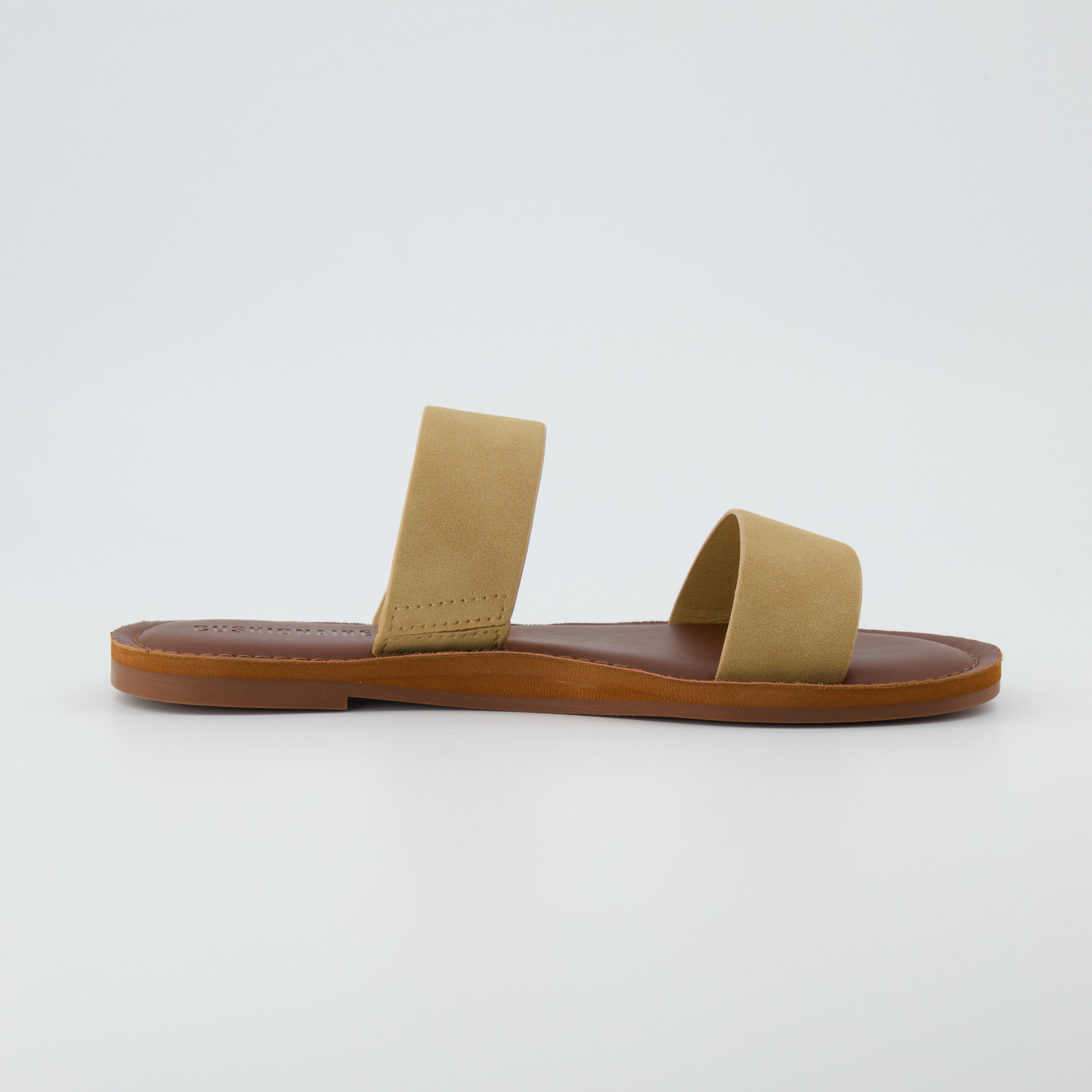 Calico Two Band Slide Sandal Sand