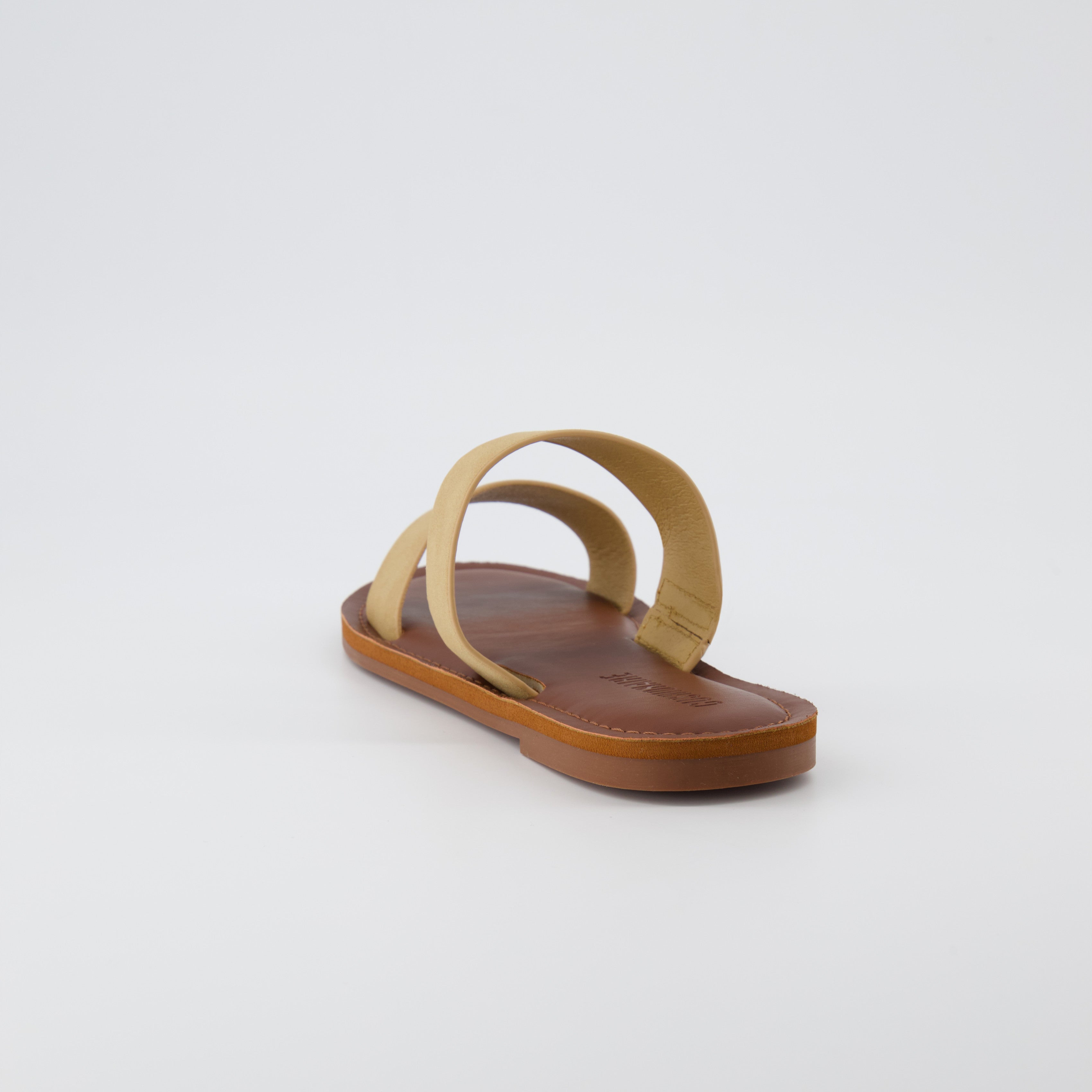 Calico Two Band Slide Sandal Sand